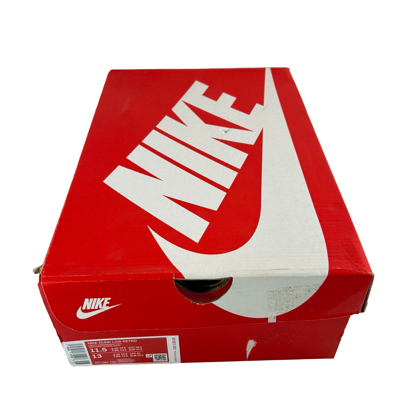 DD1391 700 Nike Dunk Low Michigan [USED] - 11.5 M (Used)
