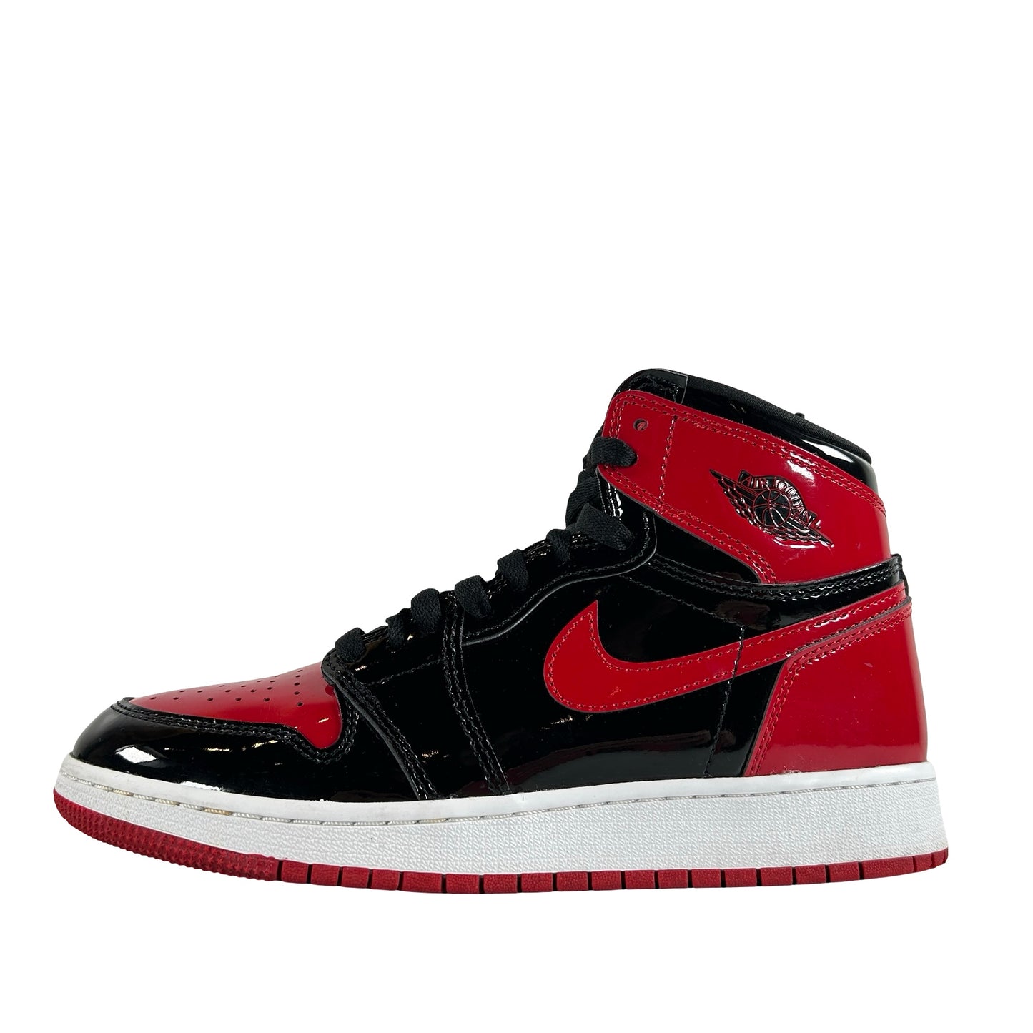 575441 063 Jordan 1 Retro High OG Patent Bred (GS) [USED] - 6.5 Y (Used3)
