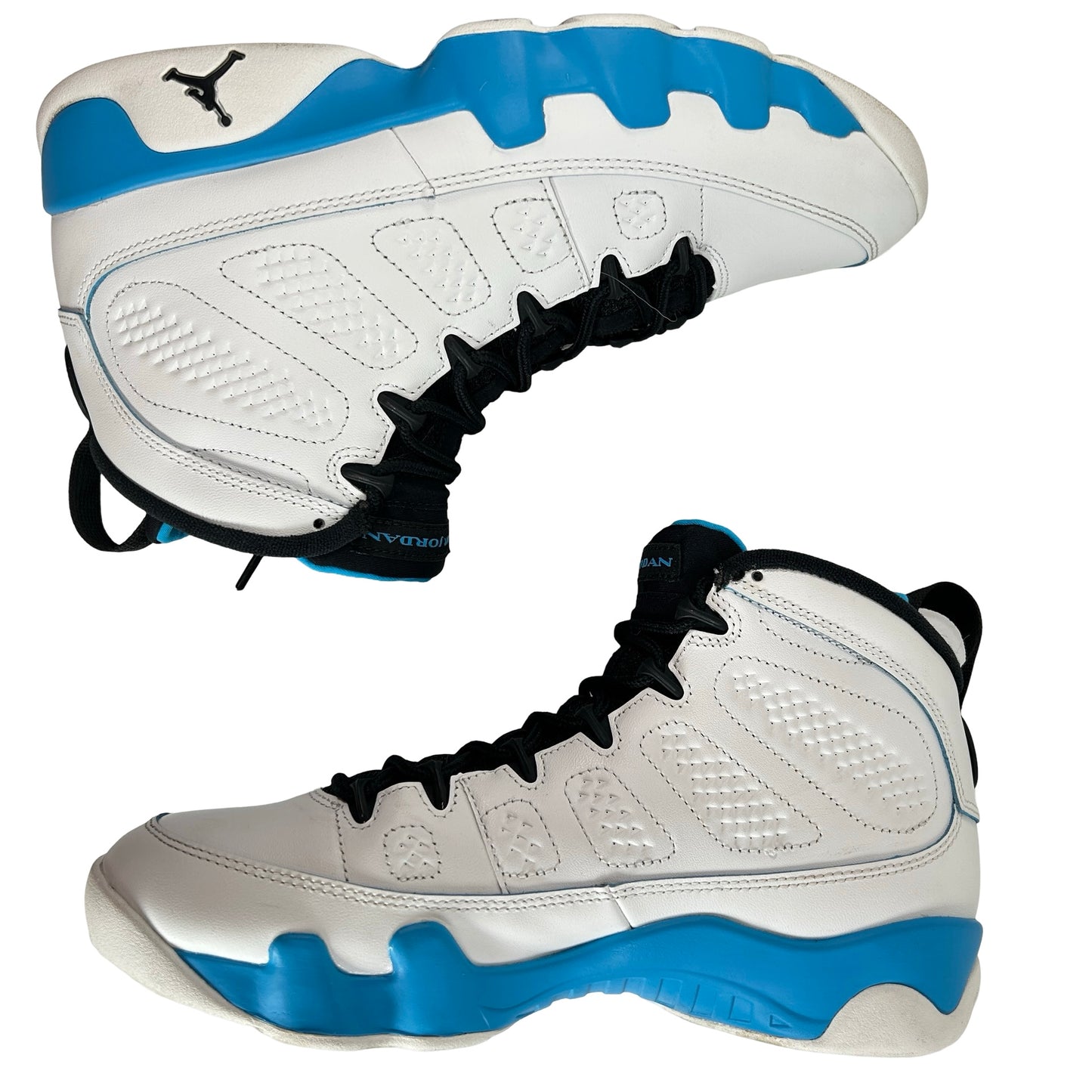 FQ8992 101 Jordan 9 Retro Powder Blue (2024) [USED] - 9 M (Used4)