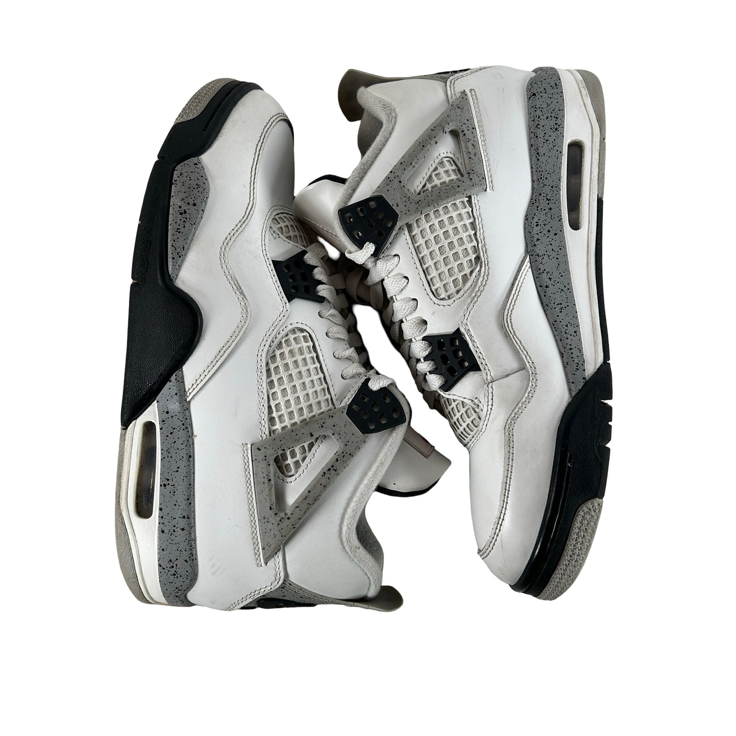 FV5029 100 Jordan 4 Retro White Cement (2025) [USED] - 8 M (Used18)