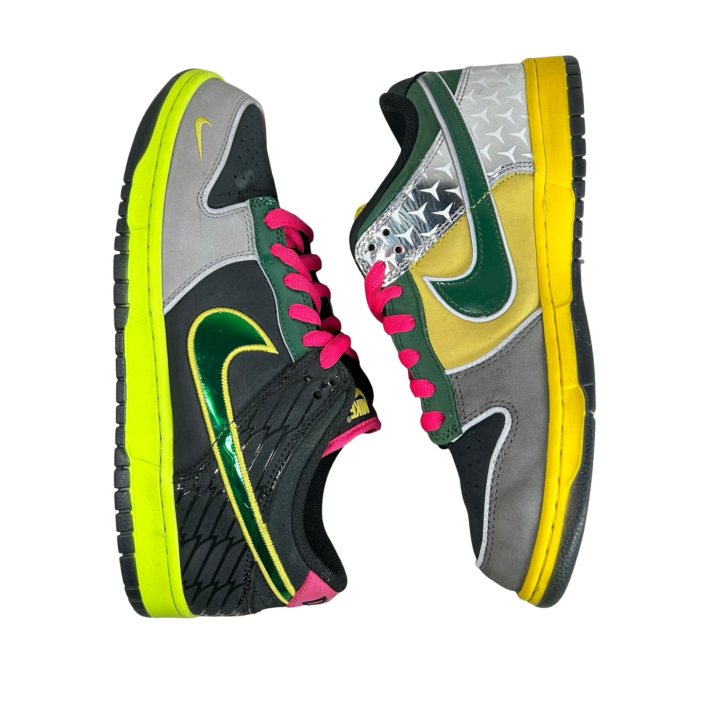 HV1454 001 Nike Dunk Low What the Duck Home University of Oregon PE [USED] - 8.5 M (Used)