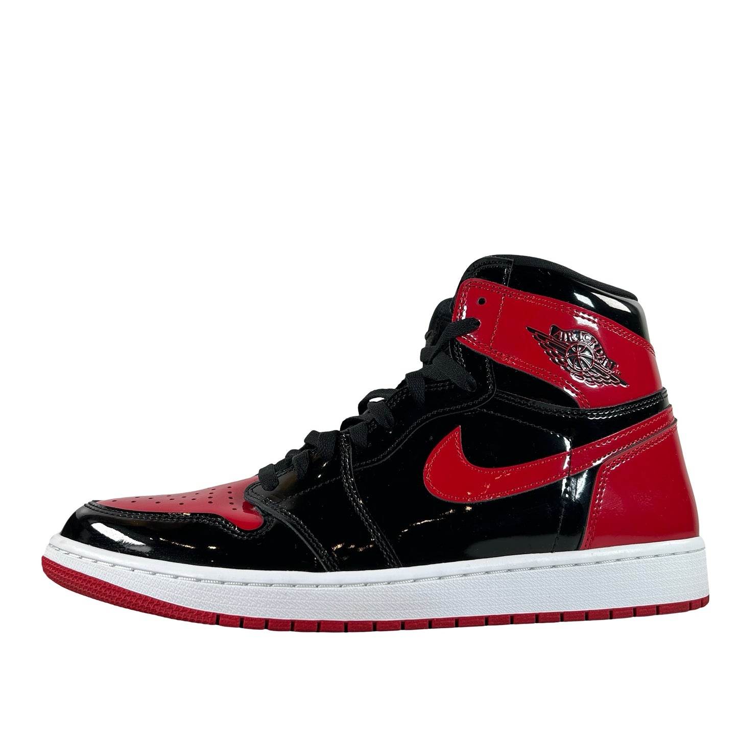 555088 063 Jordan 1 Retro High OG Patent Bred [USED] - 12 M (VNDS)