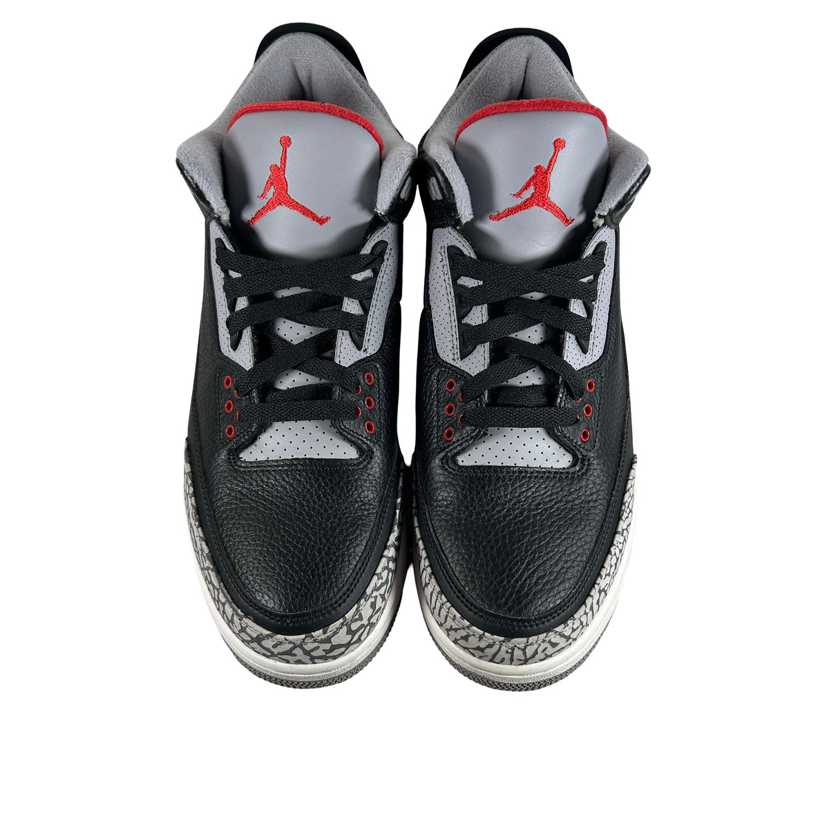854262 001 Jordan 3 Black Cement 2018 [USED] - 12 M (Used8)
