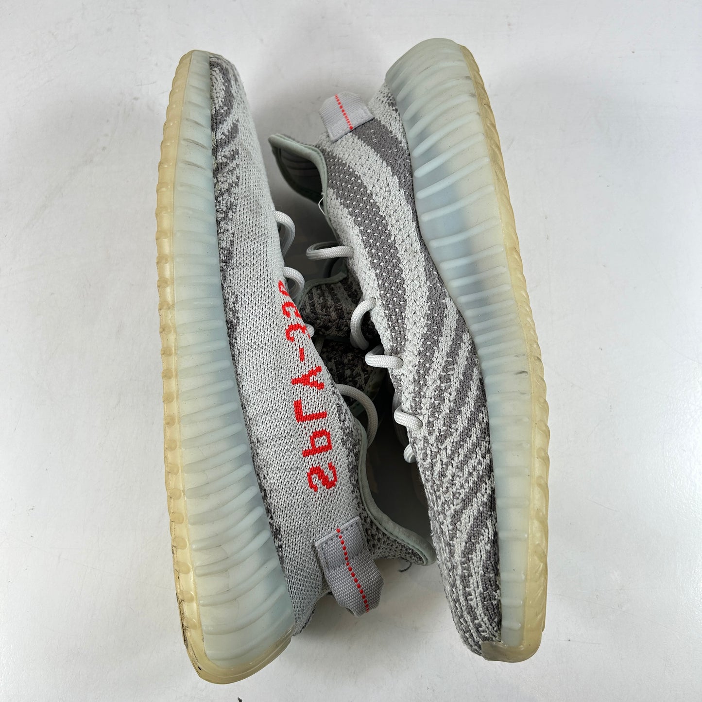 B37571 adidas Yeezy Boost 350 V2 Blue Tint (2017/2023) [USED] - 10.5 M (Used2)