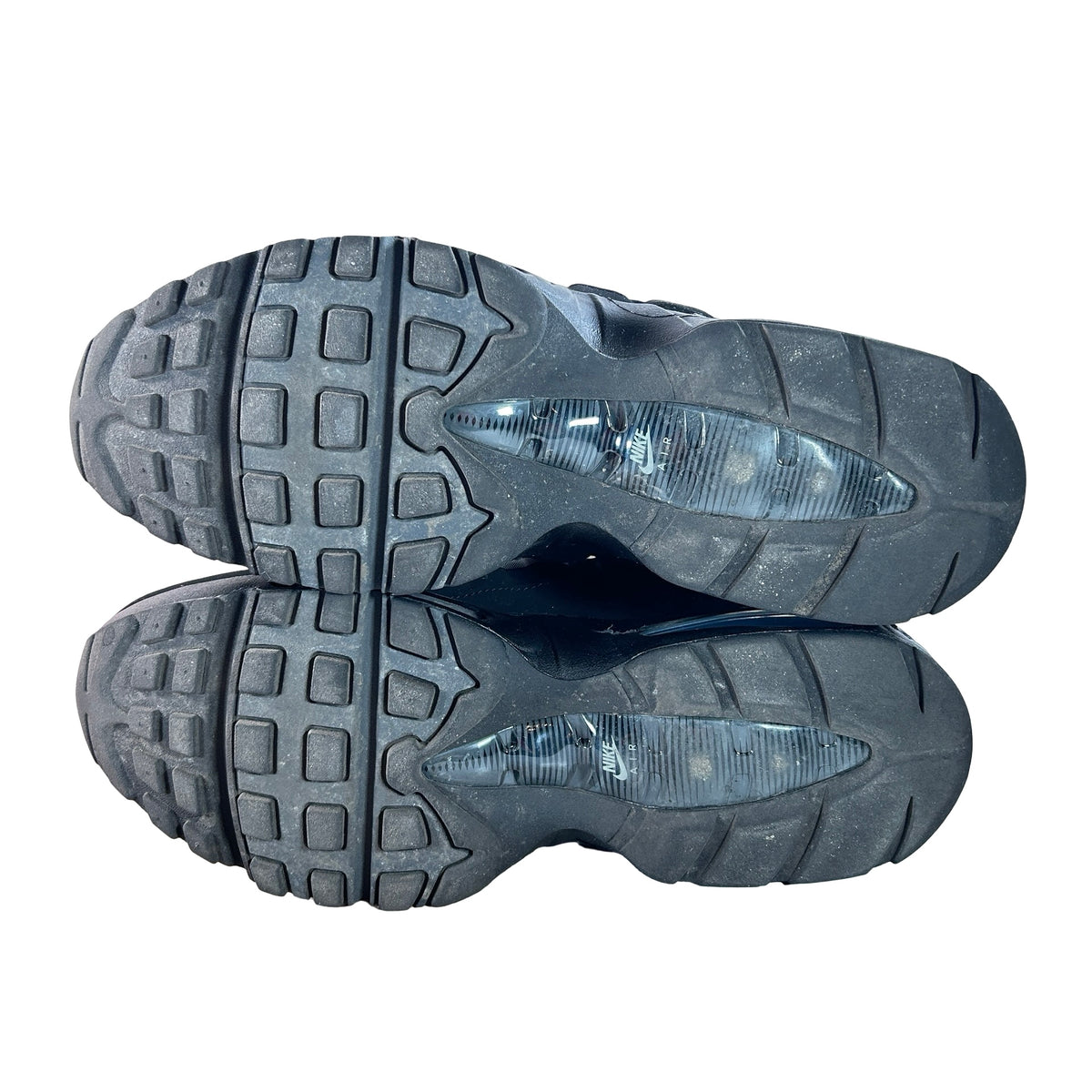 IQ0285 010 Nike Air Max 95 OG Big Bubble Black Lime Blast Anthracite [USED] - 10.5 M (Used)