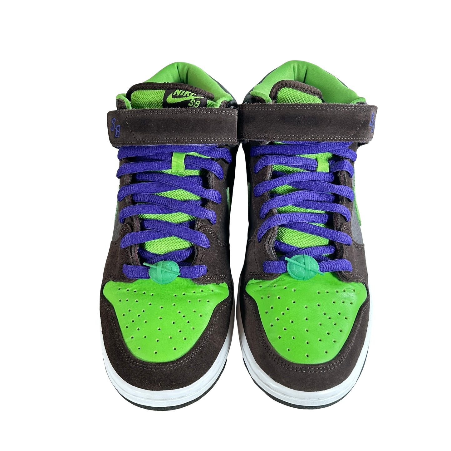 314383 231 Nike SB Dunk Mid Donatello [USED] - 11 M (Used)