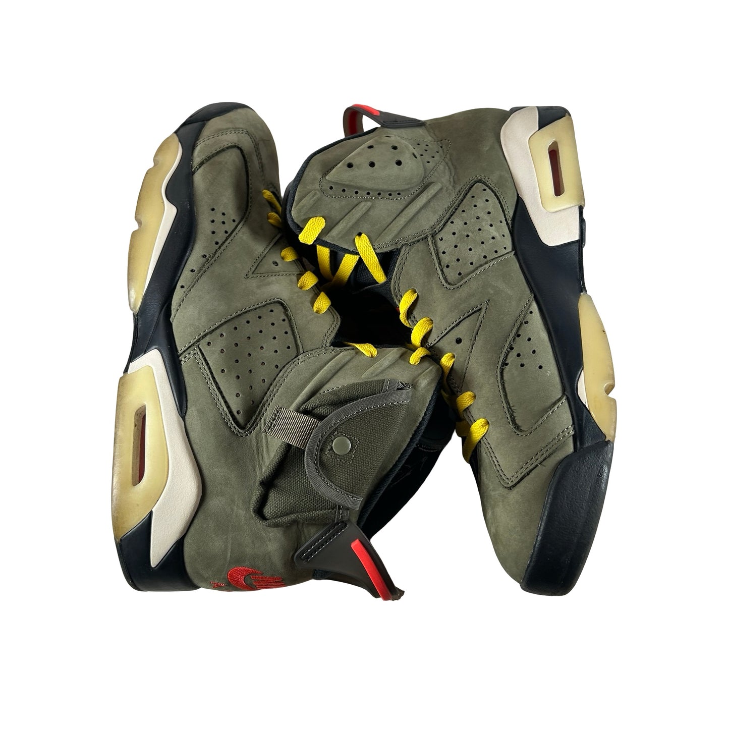 CN1084 200 Air Jordan 6 Retro Travis Scott [USED] - 10.5 M (Used14)