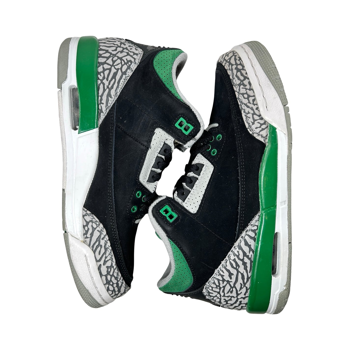 398614 030 Jordan 3 Retro Pine Green (GS) [USED] - 6 Y (Used)
