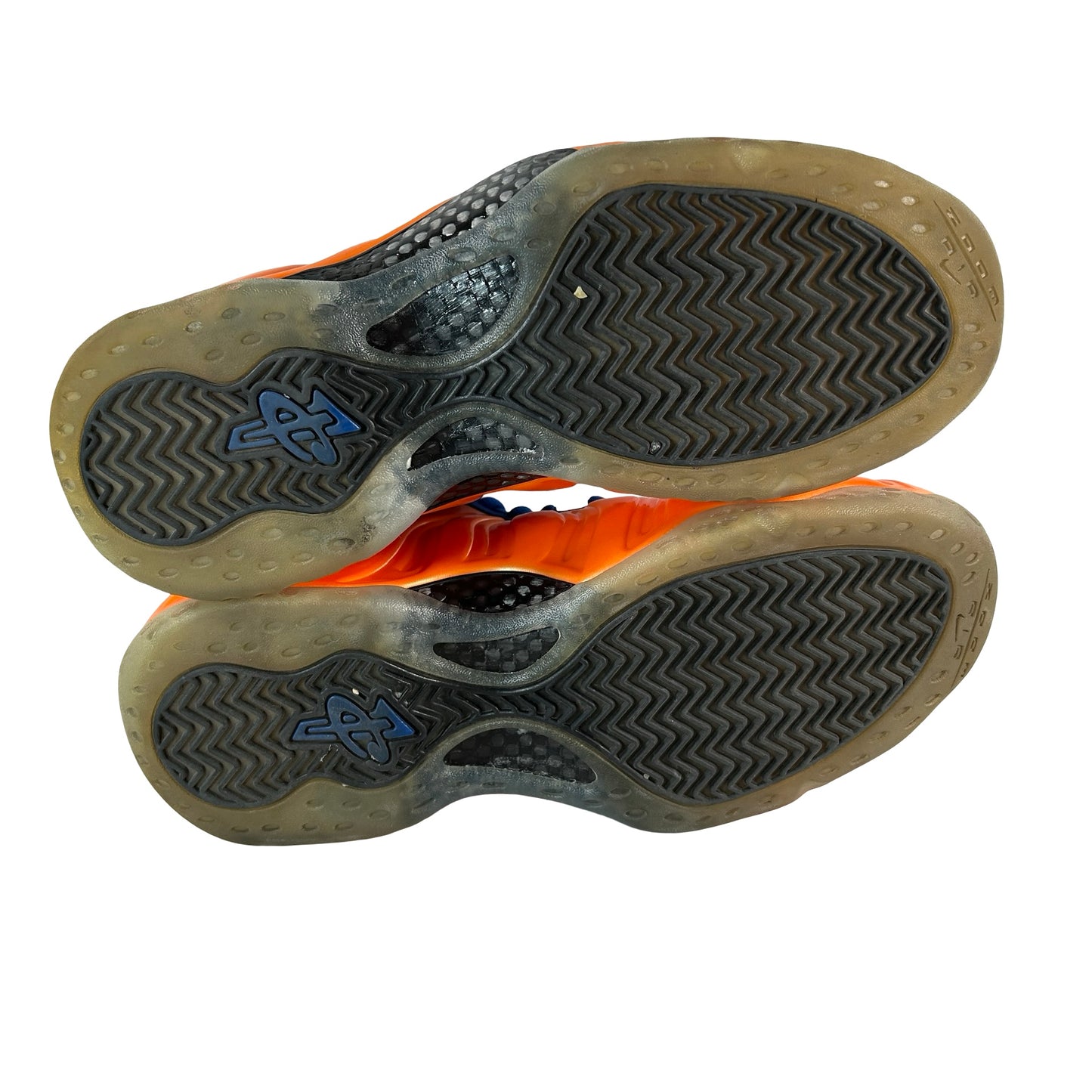 314996 801 Nike Air Foamposite One Knicks [USED] - 10.5 M (Used) (No Box)