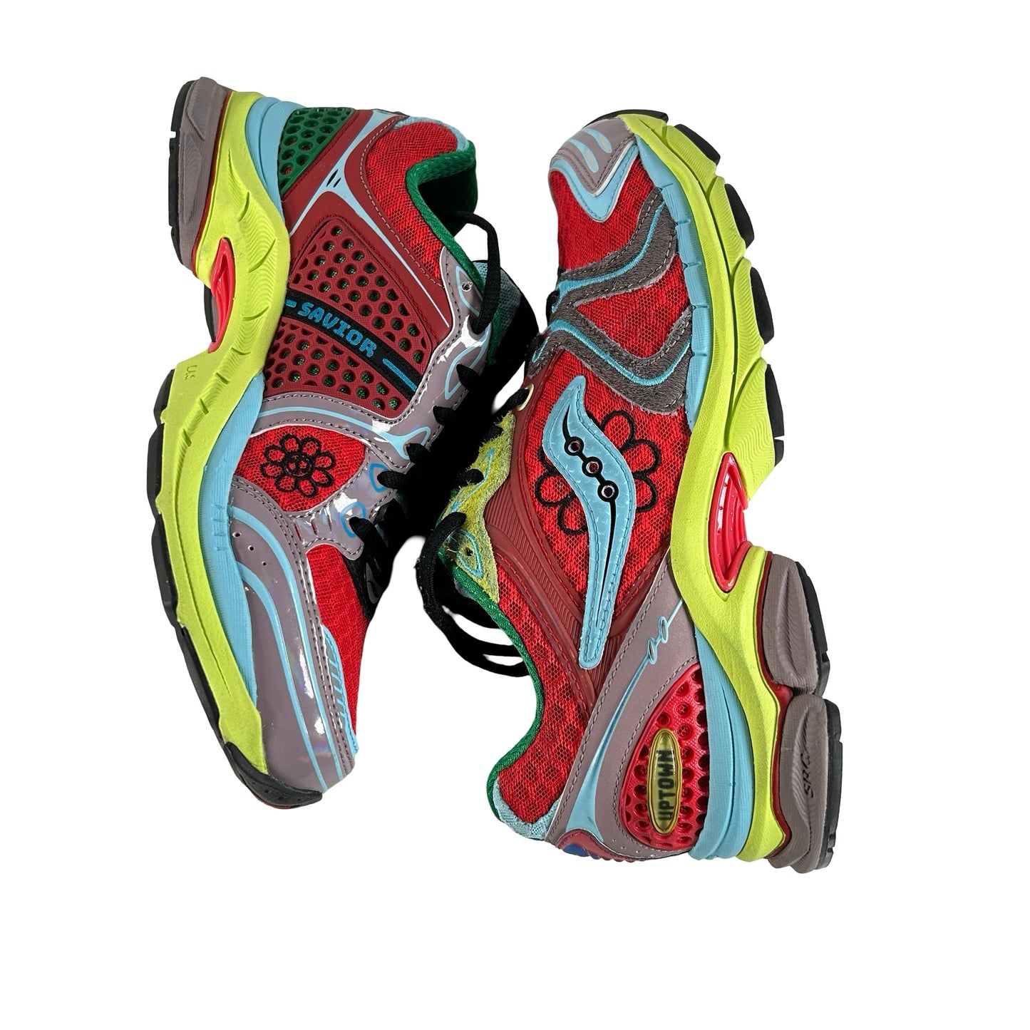 S70966 1 Saucony ProGrid Triumph 4 Jae Tips Flowers Grow Uptown Poison Ivy [USED] - 6.5 M (Used)