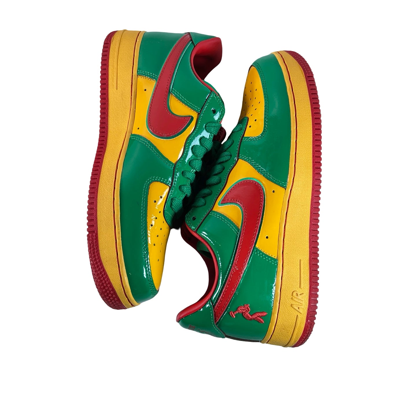 IH4383 300 Nike Air Force 1 Low Lil Yachty Concrete Boys Lucky Green [USED] - 8.5 M (Used)