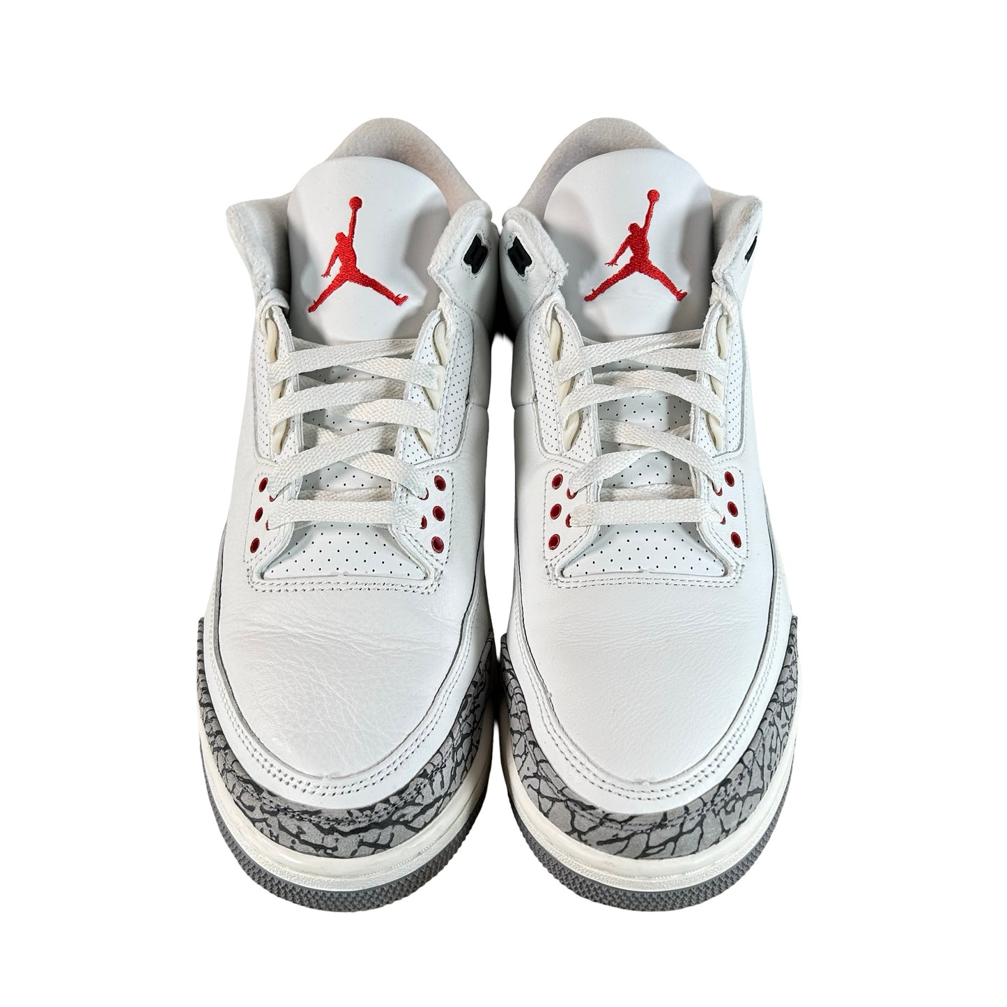 DN3707 100 Jordan 3 Retro White Cement Reimagined [USED] - 11 M (Used27)