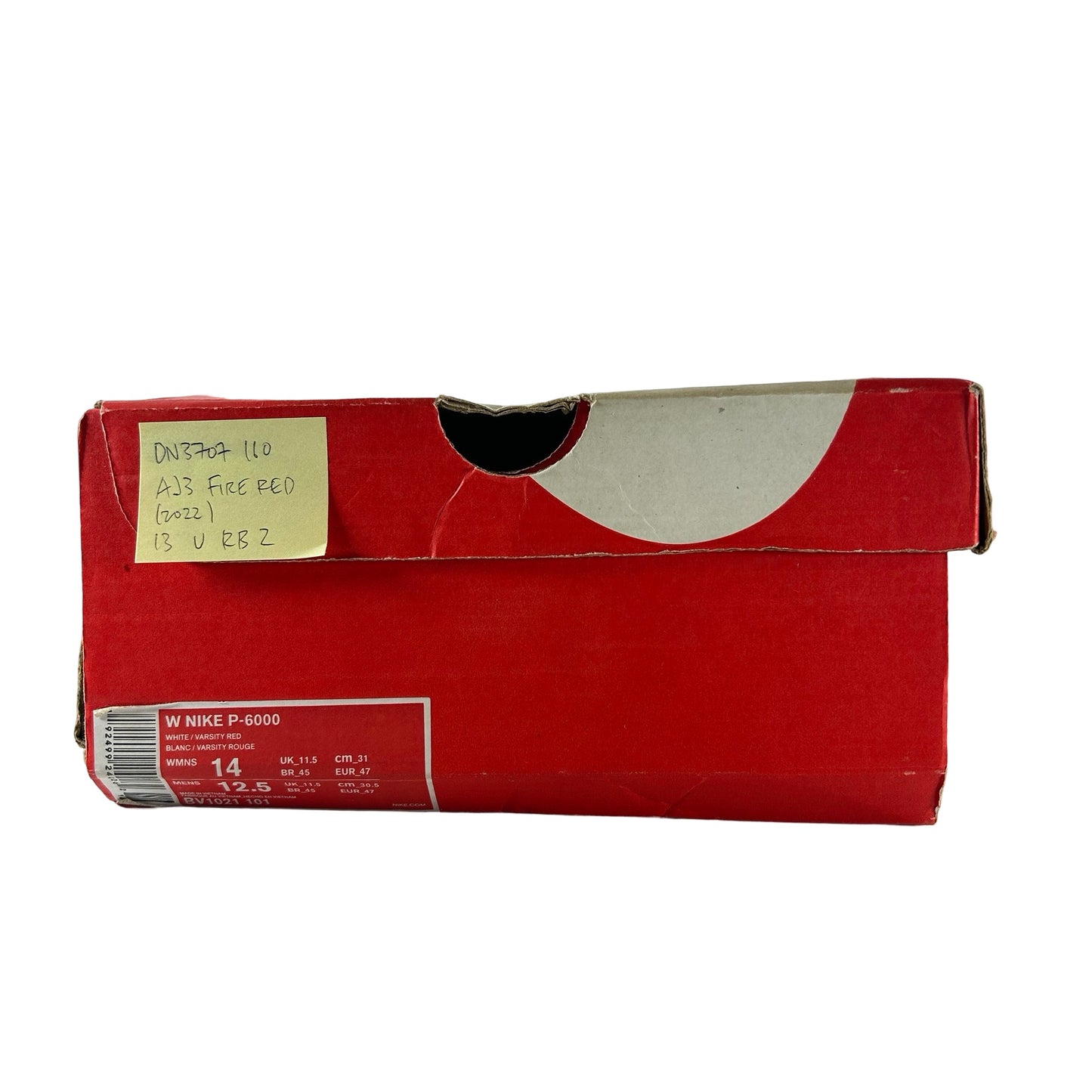 DN3707 160 Jordan 3 Retro Fire Red (2022) [USED] - 13 M (Used) (Replace Box2)