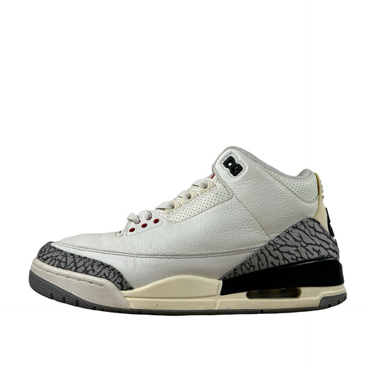 DN3707 100 Jordan 3 Retro White Cement Reimagined [USED] - 9.5 M (Used31)