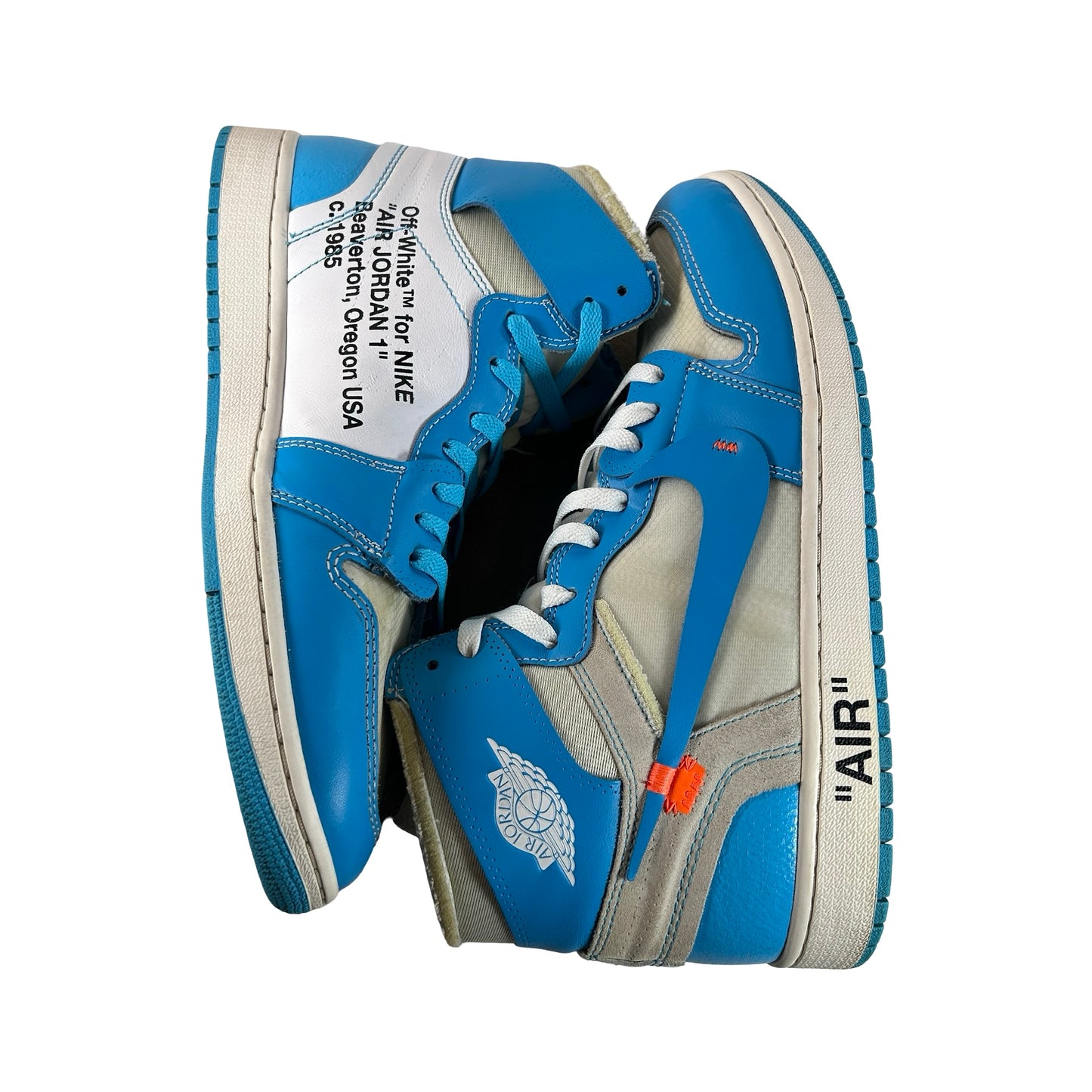 AQ0818 148 Jordan 1 Retro High Off-White UNC [USED] - 12 M (Used2)