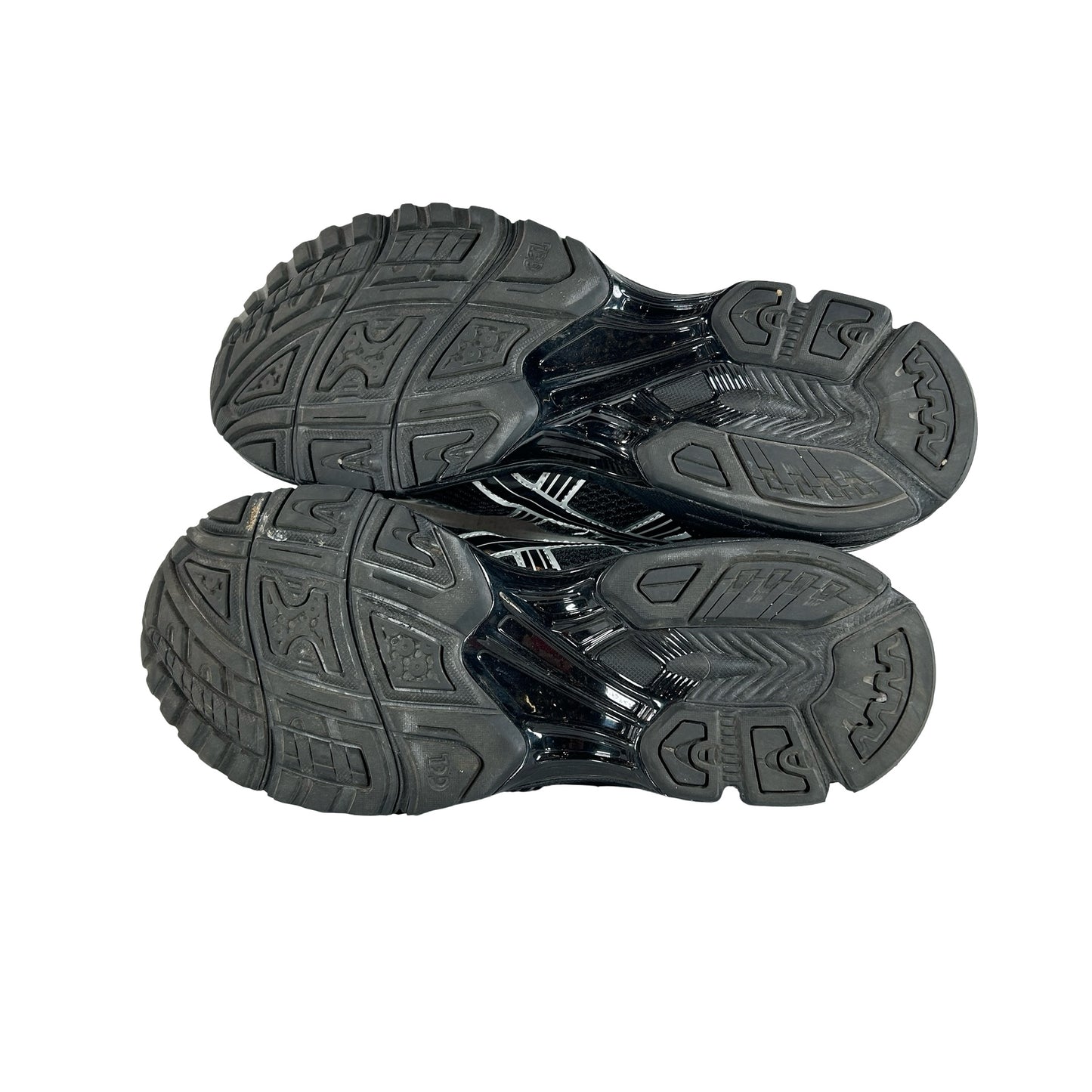 1201A019 006 ASICS Gel-Kayano 14 Black Pure Silver [USED] - 10 M (Used) (No Box)