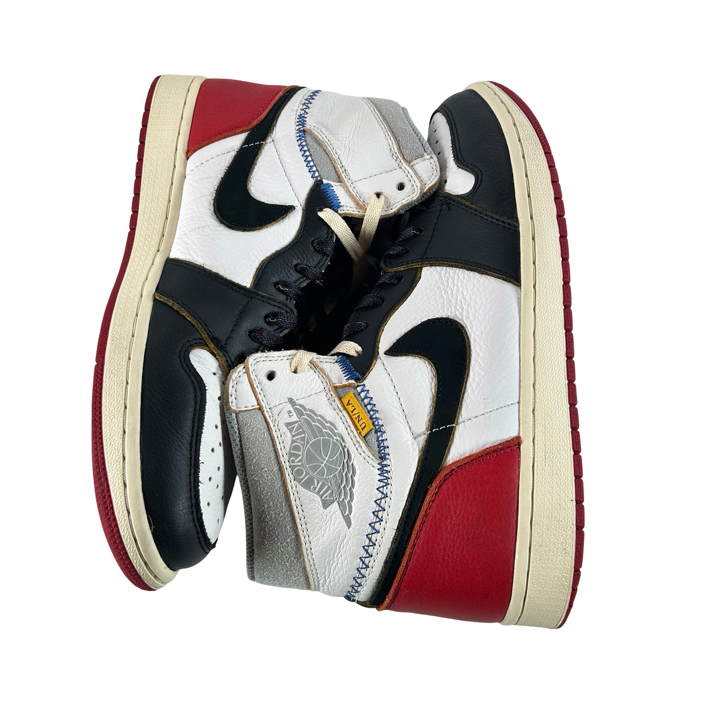 BV1300 106 Jordan 1 Union Black Toe [USED] - 11 M (Used)