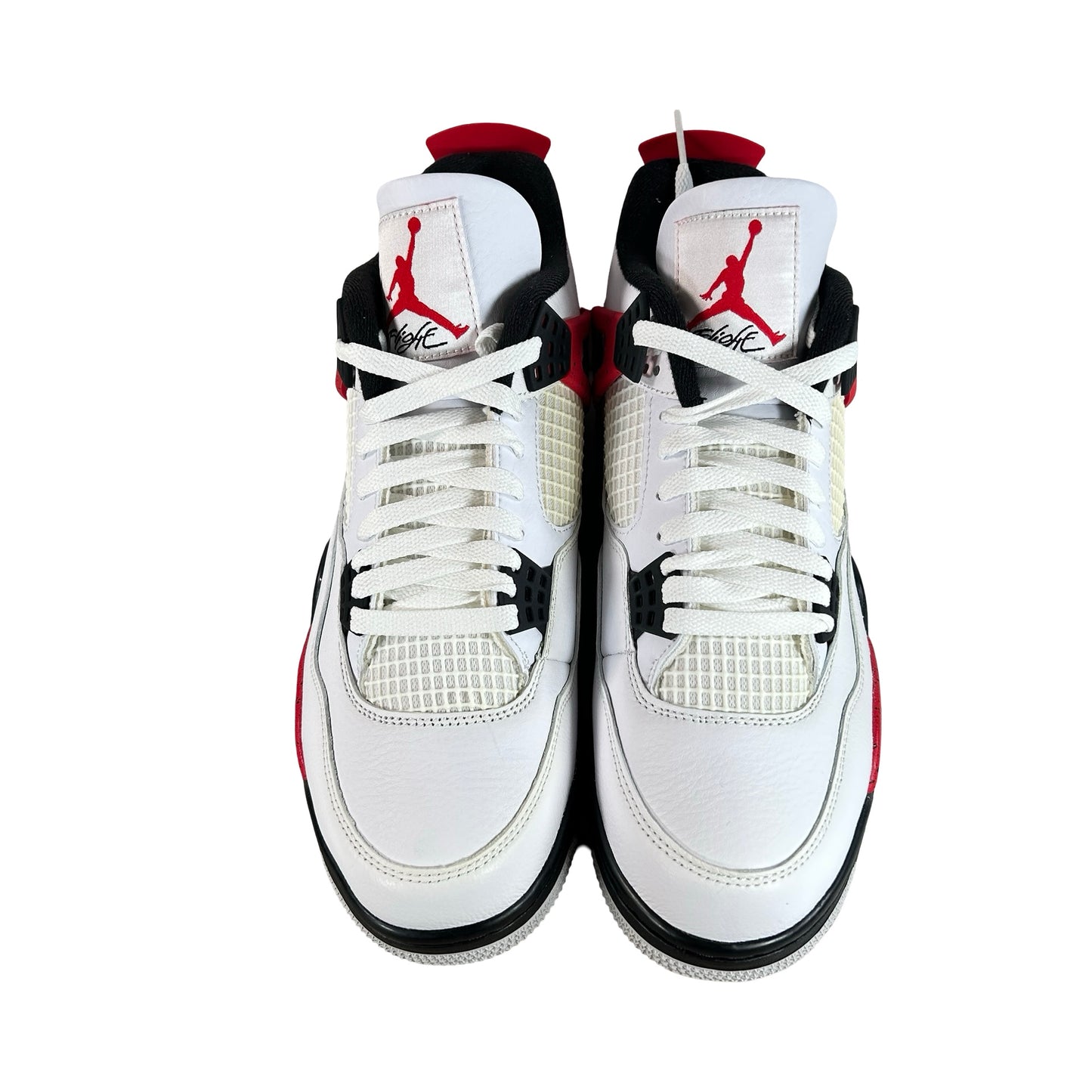 DH6927 161 Jordan 4 Retro Red Cement - 10 M (Yellowing4)