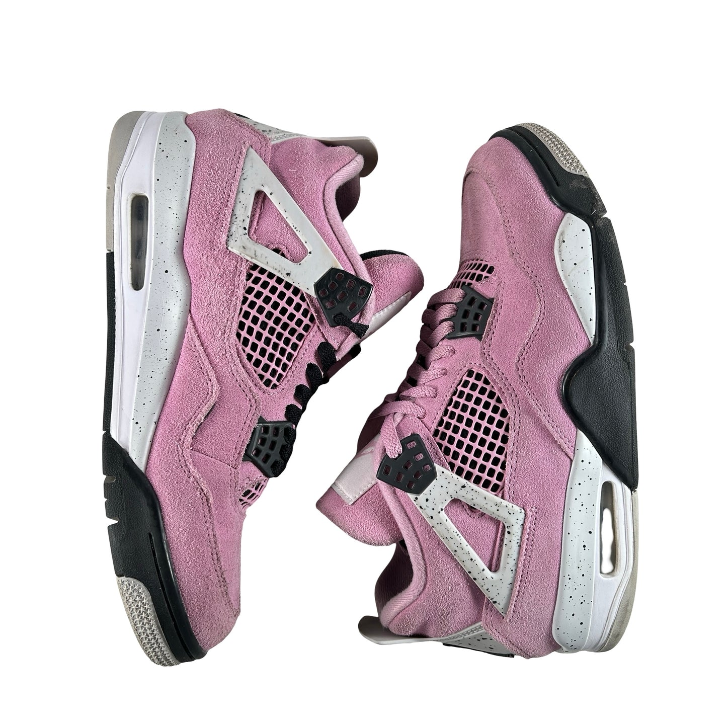 AQ9129 501 Jordan 4 Retro Orchid (Women's) [USED] - 9.5 W (Used)