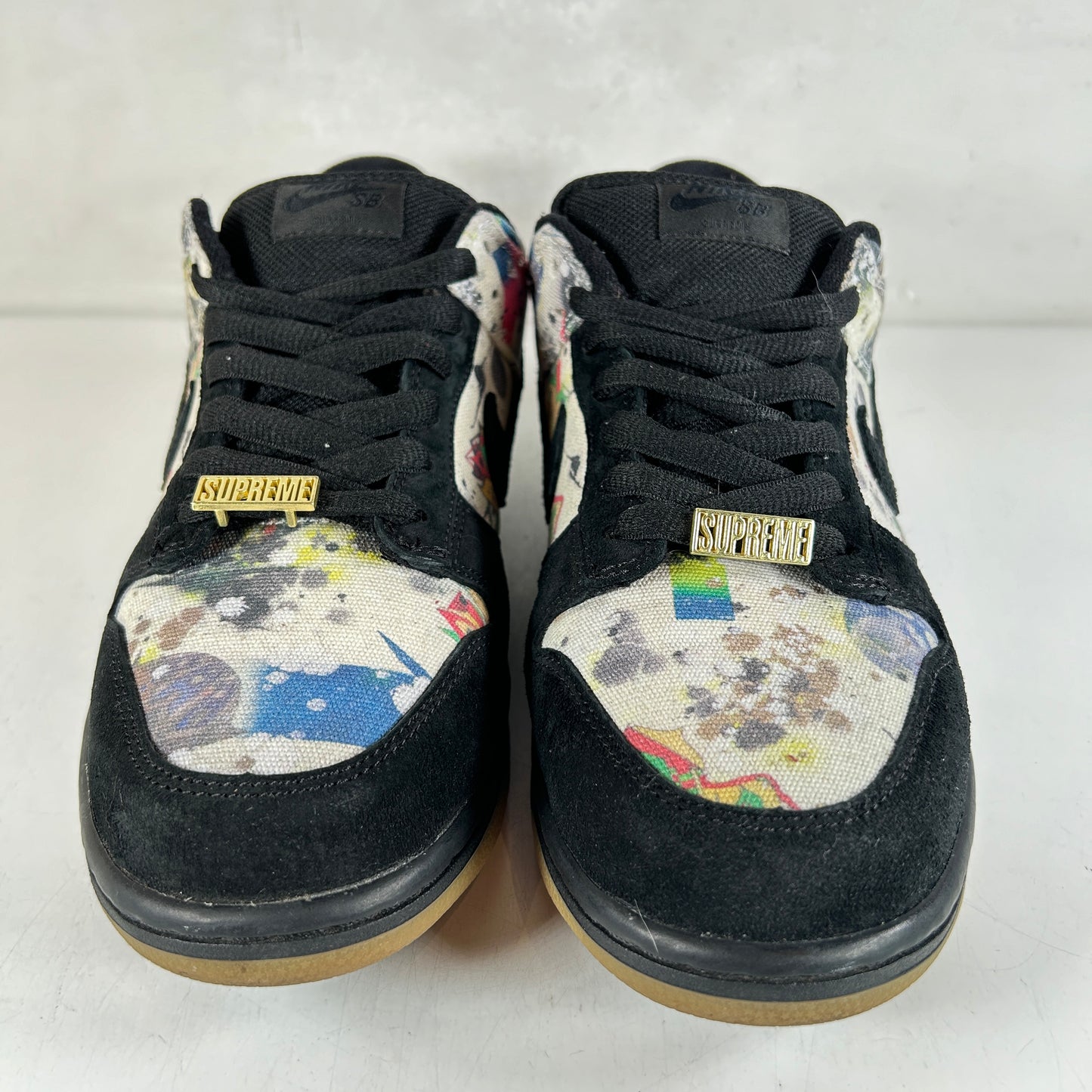 FD8778 001 Nike SB Dunk Low Supreme Rammellzee [USED] - 9.5 M (Used2)