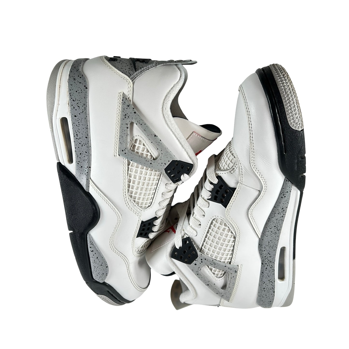 FV5029 100 Jordan 4 Retro White Cement (2025) [USED] - 9.5 M (Used9)