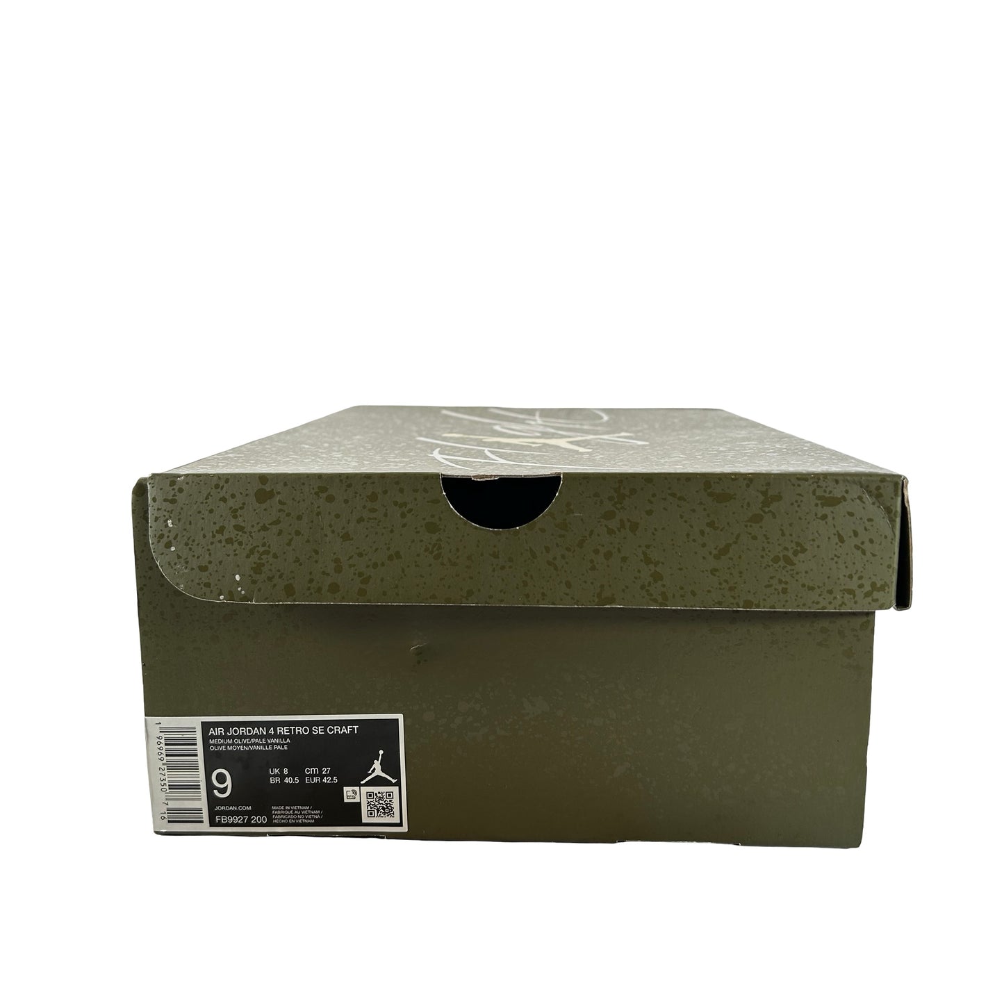 FB9927 200 Air Jordan 4 Craft Medium Olive [USED] - 9 M (Used7)