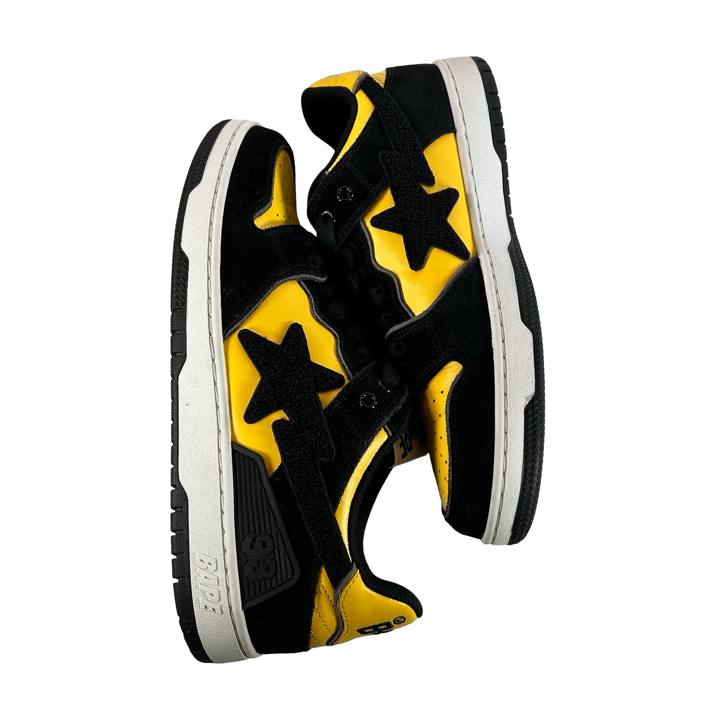 1K30191309 A Bathing Ape Sk8 Sta #2 M2 Yellow [USED] - 10 M (Used)