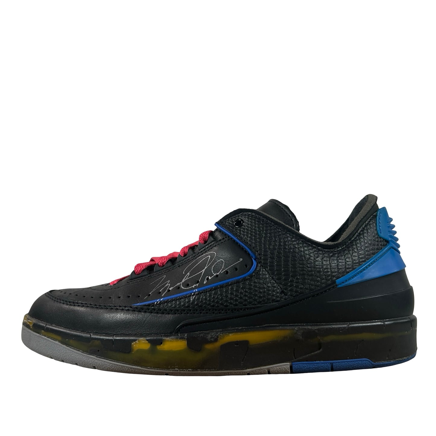 DJ4375 004 Jordan 2 Retro Low SP Off-White Black Blue [USED] - 9 M (Used3)