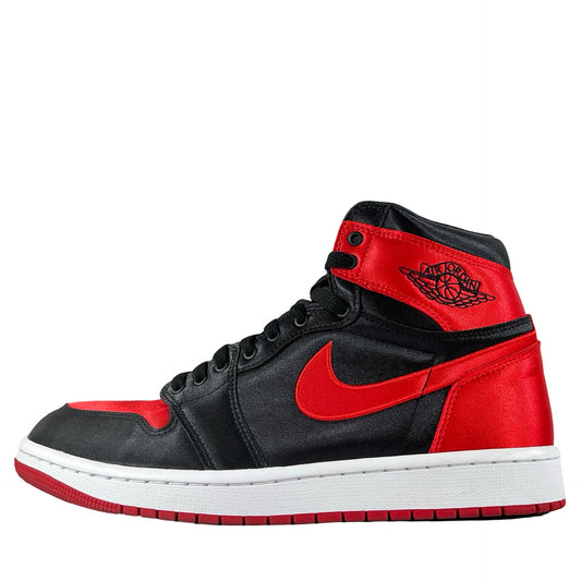 FD4810 061 Jordan 1 Retro High OG Satin Bred [USED] - 11 W (Used)