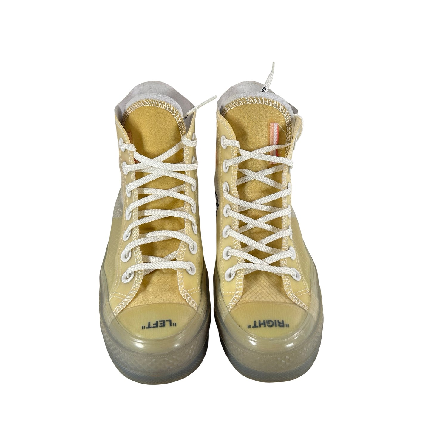 162204C Converse Chuck Taylor All Star Vulcanized Hi Off-White [USED] - 4 M (Used) (No Box)