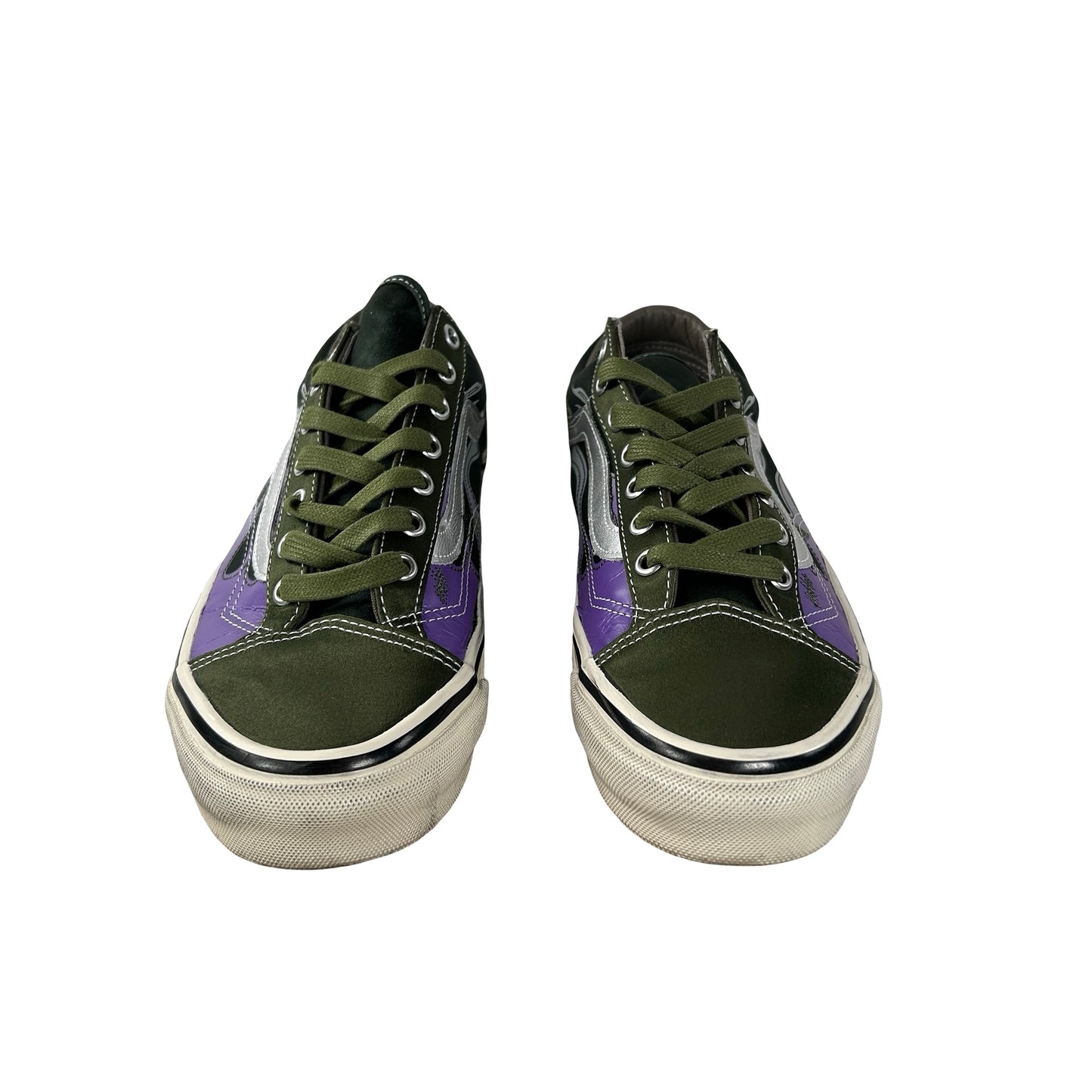 VN000D9RGRK Vans LX Old Skool Archive Flame Green [USED] - 8.5 M (Used)