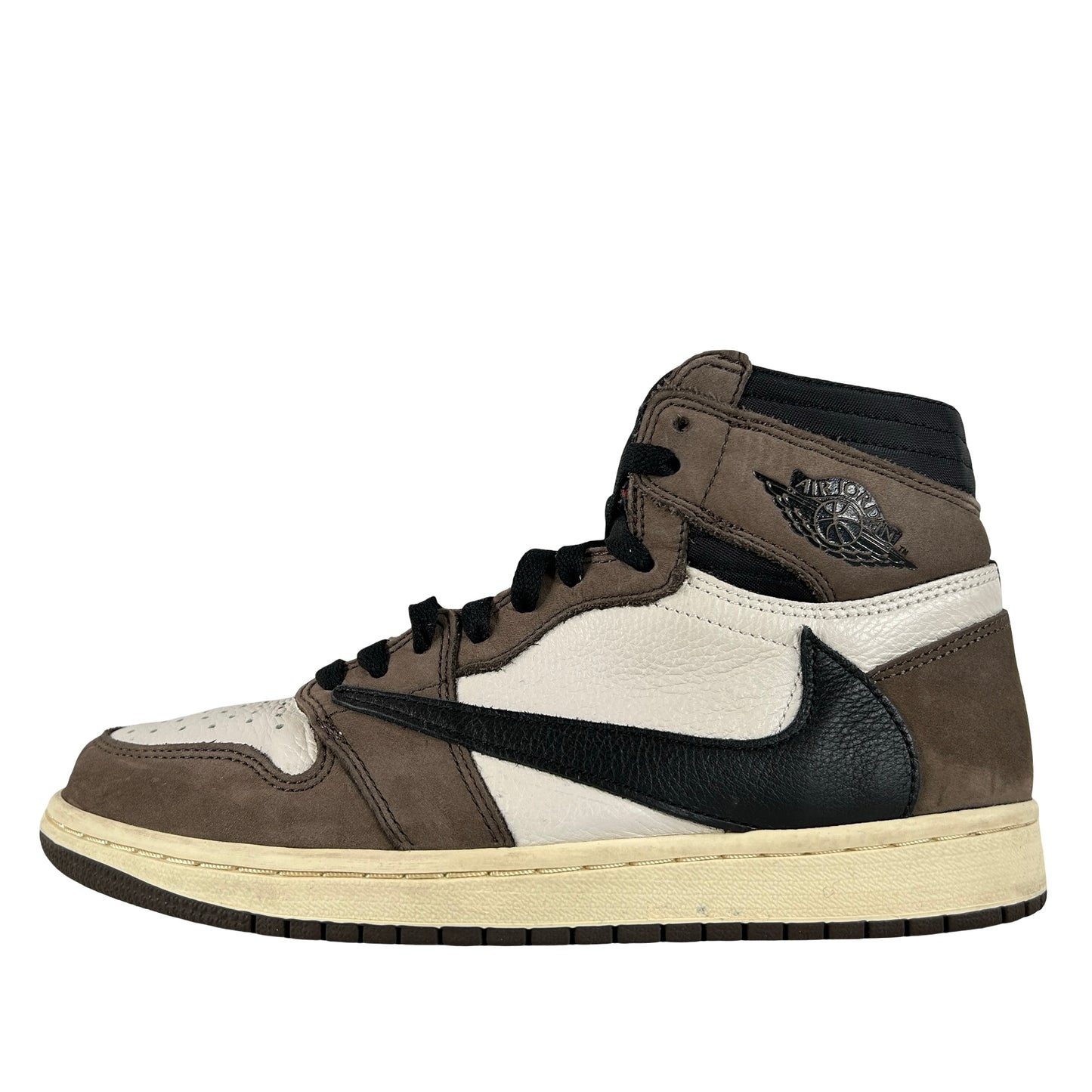 CD4487 100 Jordan 1 Retro High OG SP Travis Scott Mocha [USED] - 8 M (Used) (No Box)