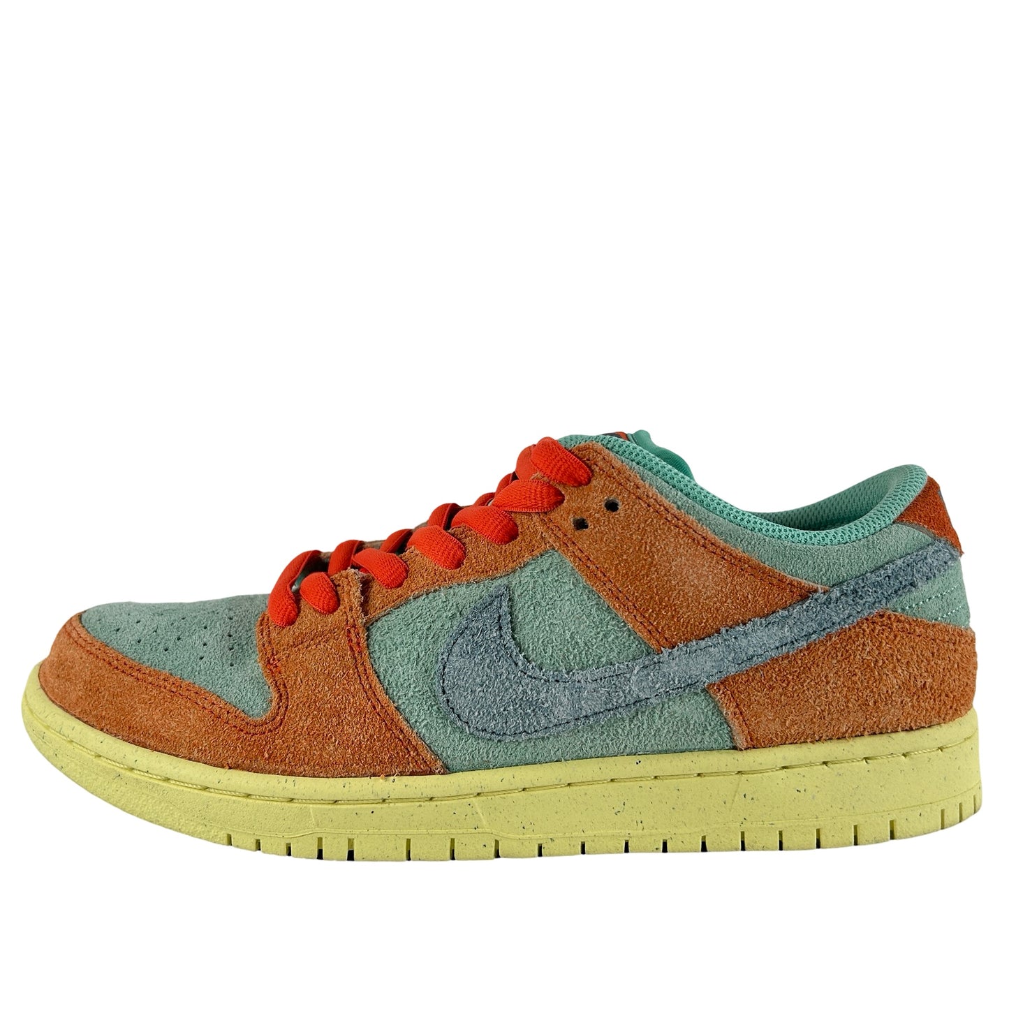 DV5429 800 Nike SB Dunk Low Orange Emerald Rise [USED] - 8 M (Used)