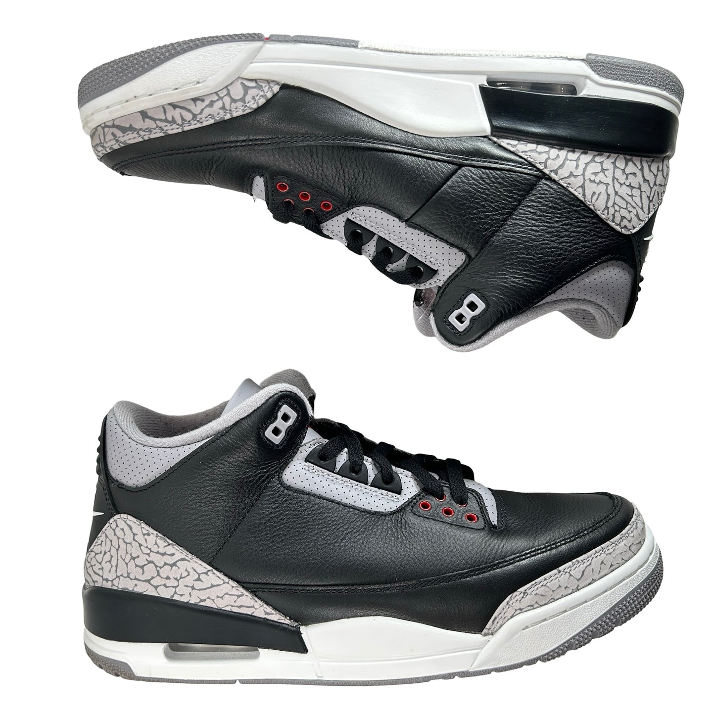DN3707 010 Jordan 3 Retro OG Black Cement (2024) [USED] - 10.5 M (Used)