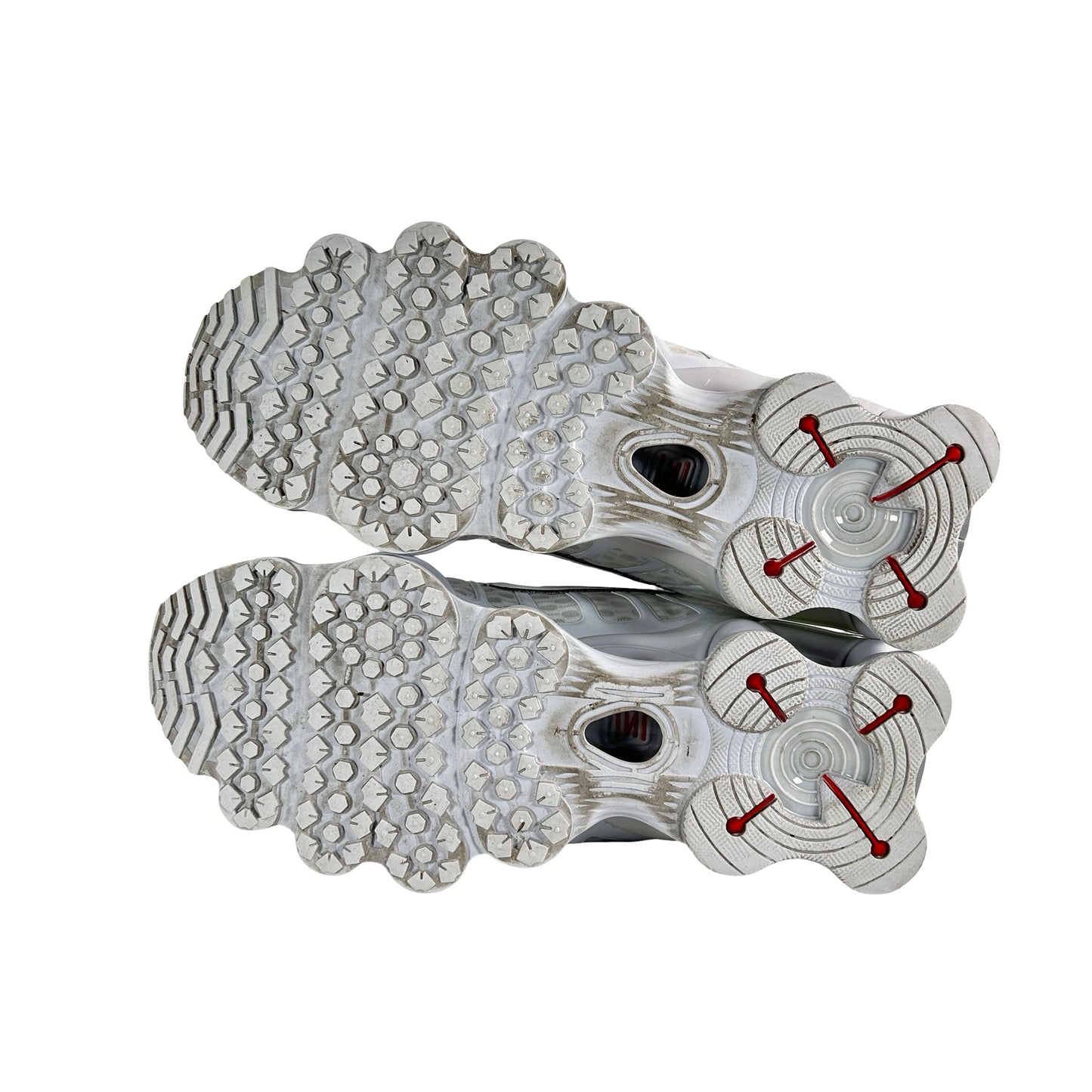 AV3595 100 Nike Shox TL White Metallic Silver [USED] - 10.5 M (Used)