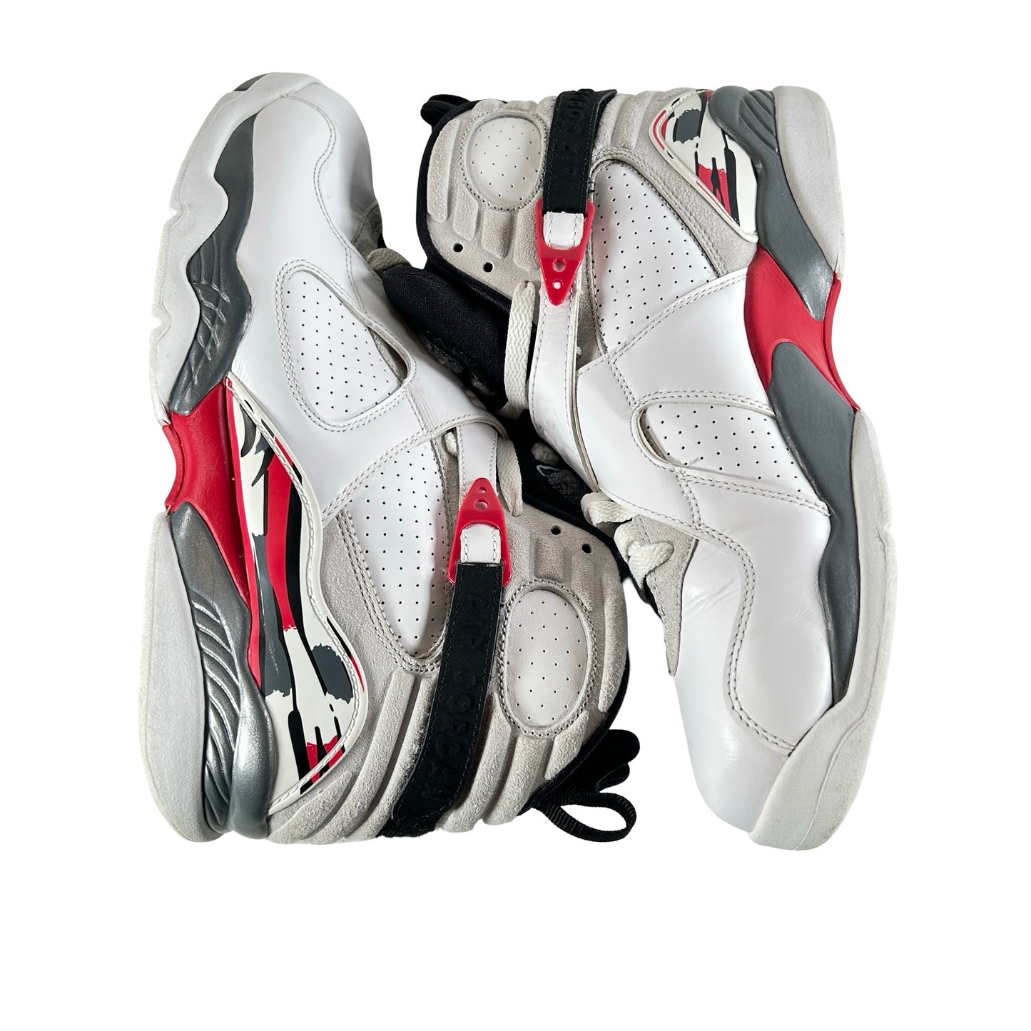 305381 100 Jordan 8 Retro White True Red (2025) [USED] - 11.5 M (Used2)