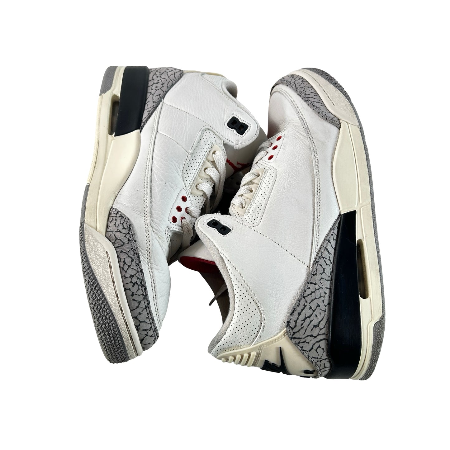 DN3707 100 Jordan 3 Retro White Cement Reimagined [USED] - 10.5 M (Used2) (Replace Box2)