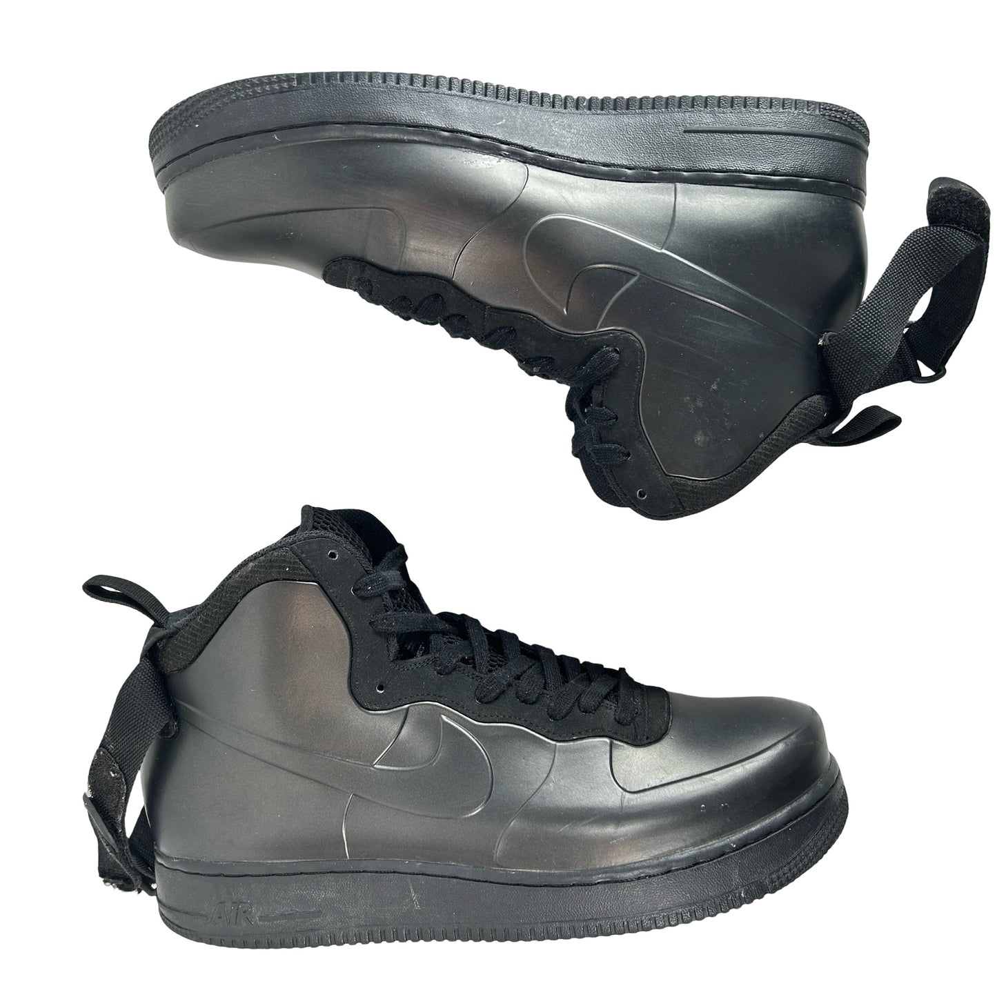 AH6771 001 Nike Air Force 1 Foamposite Cup Triple Black [USED] - 10 M (Used) (No Box)