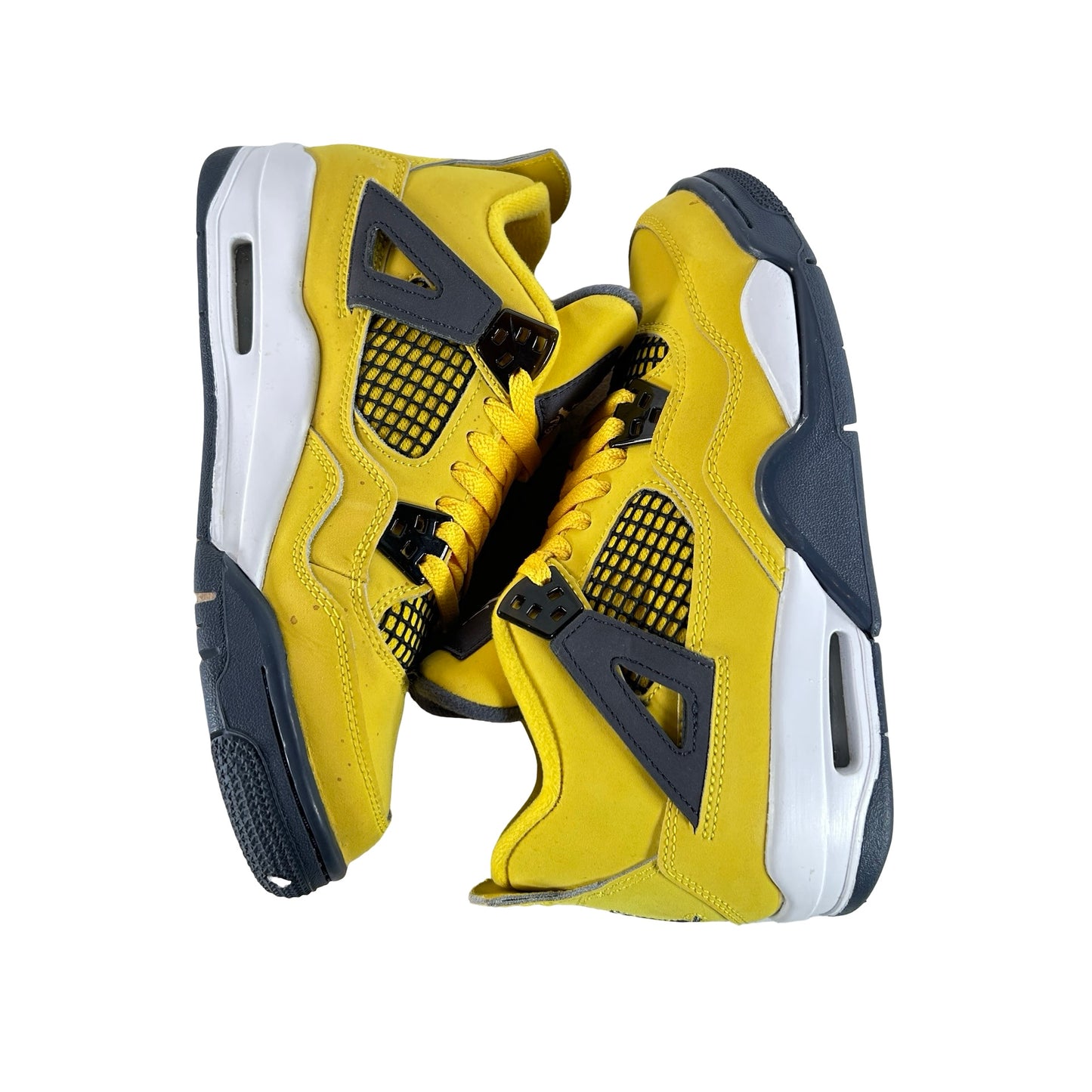408452 700 Jordan 4 Retro Lightning (2021) (GS) [USED] - 5 Y (Used2)