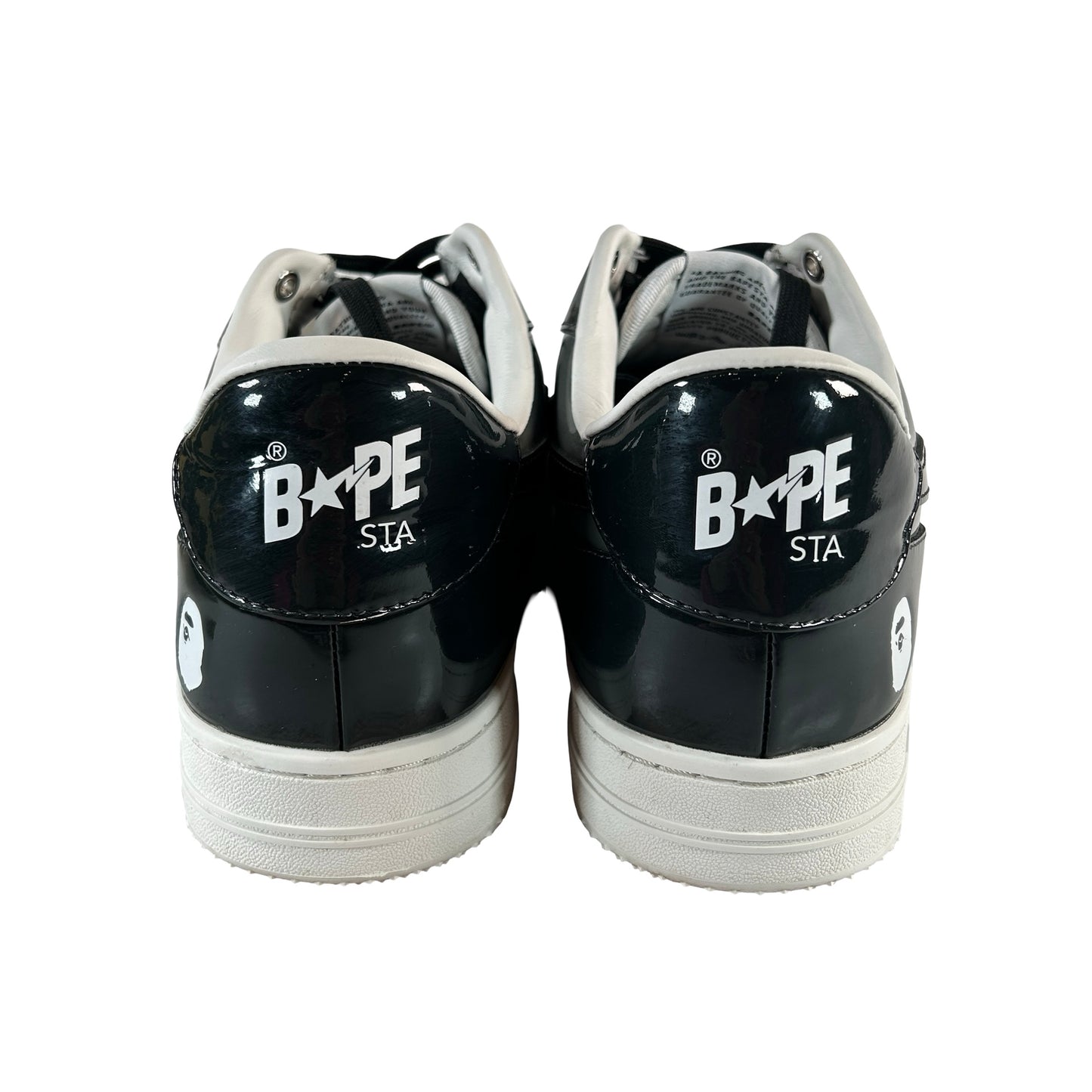 1K80 191 308 A Bathing Ape Bape Sta Icon M2 Black [USED] - 11 M (Used)
