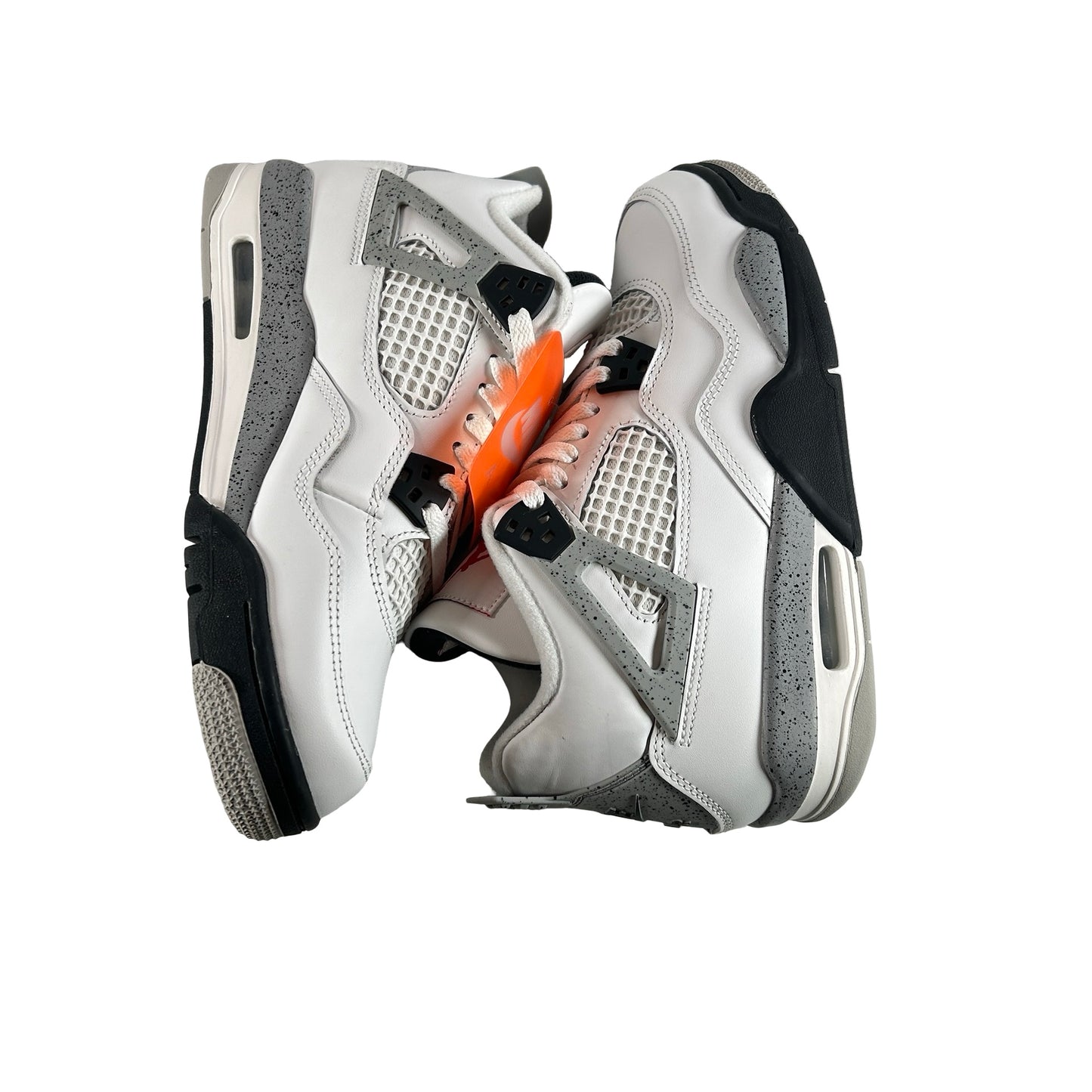 IB4171 100 Jordan 4 Retro White Cement (2025) (GS) [CONDITIONAL] - 6.5 Y (Factory Defects)