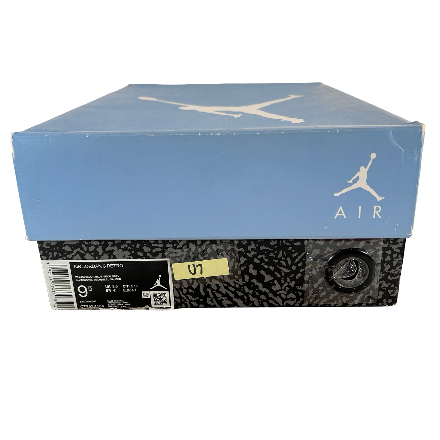CT8532 104 Jordan 3 Retro UNC (2020) [USED] - 9.5 M (Used7)