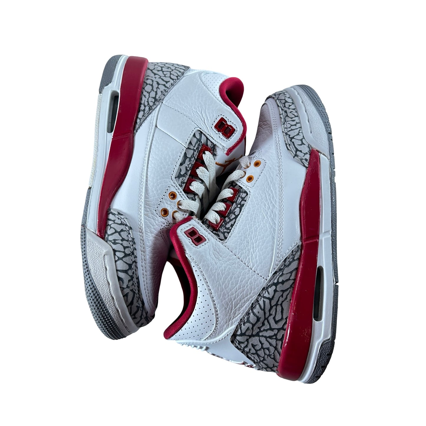 398614 126 Jordan 3 Retro Cardinal (GS) [USED] - 3.5 Y (Used)