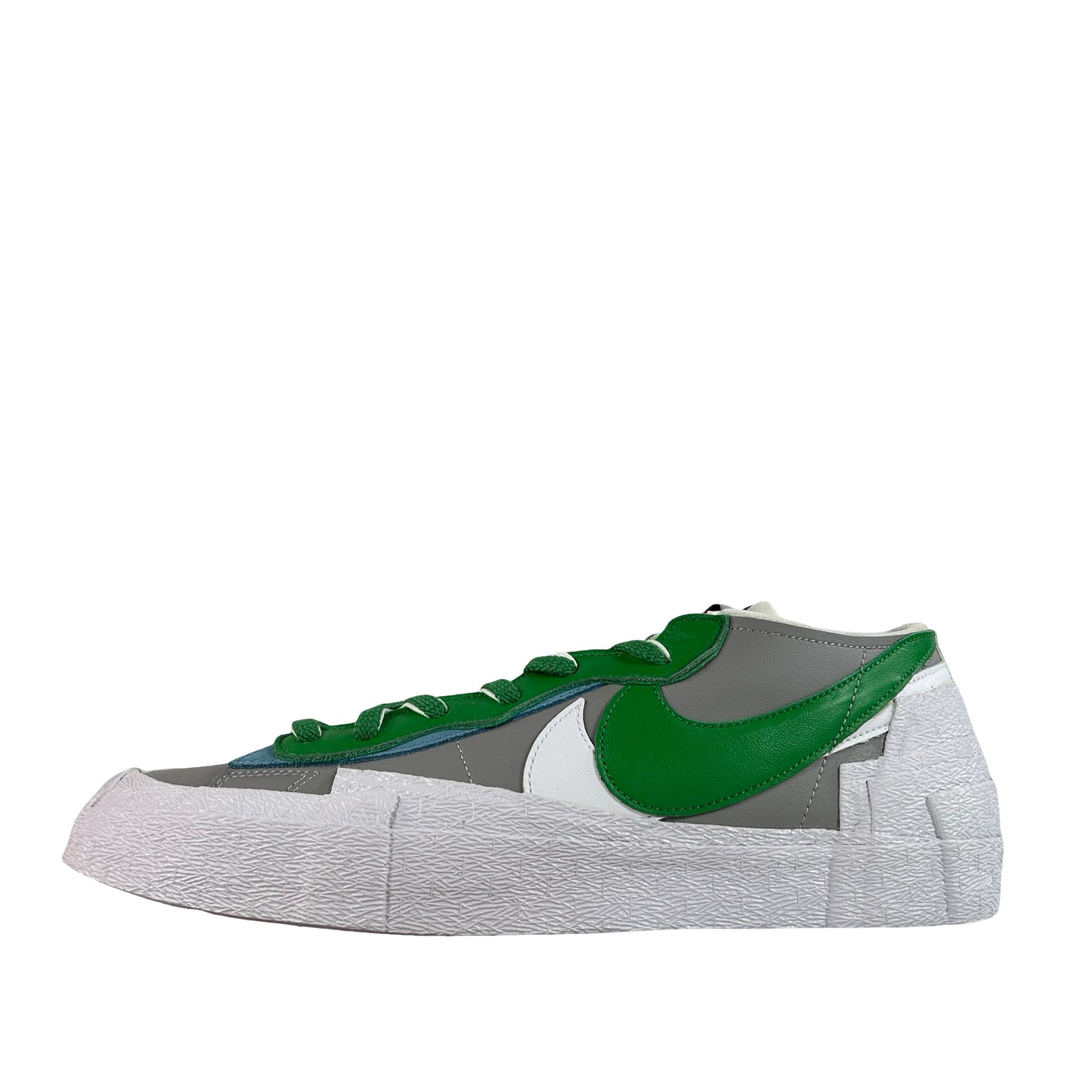 DD1877 001 Nike Blazer Low sacai Medium Grey Classic Green [CONDITIONAL] - 13 M (Yellowing Foam)