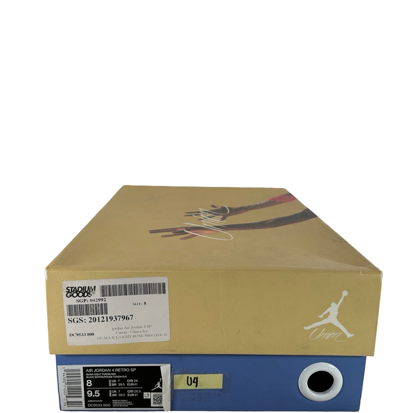 DC9533 800 Jordan 4 Unión Guayaba Ice