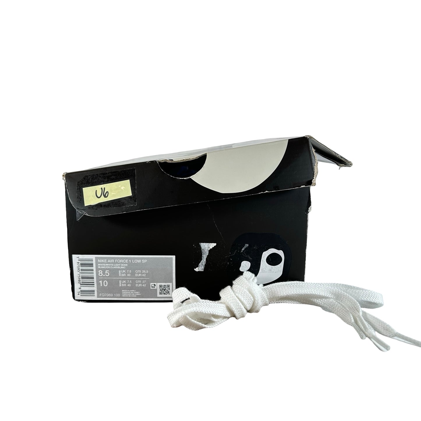 FQ7069 100 Nike Air Force 1 Low Cactus Plant Flea Market White (2024) [USED] - 8.5 M (Used6)
