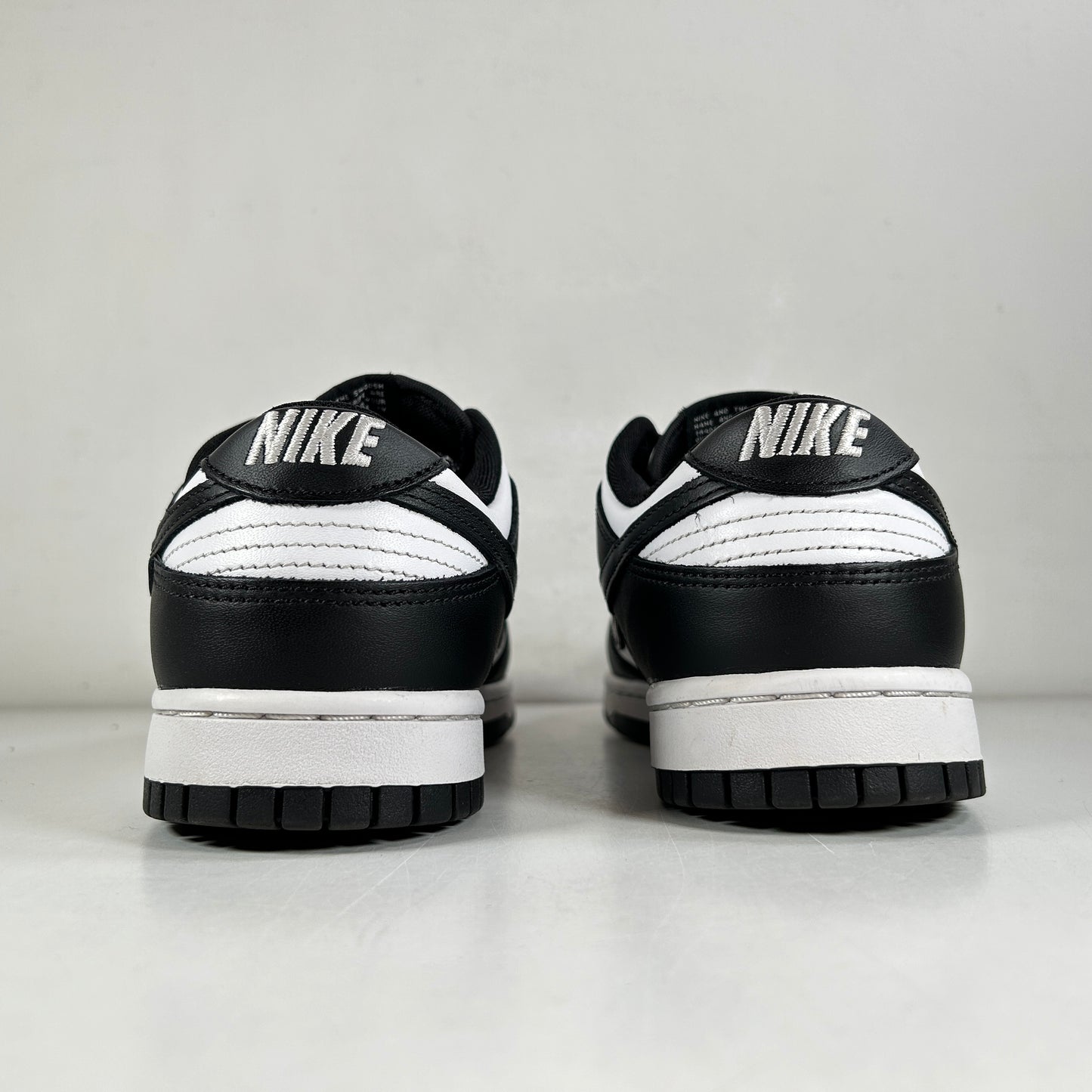 DD1391 100 Dunk Bajo Blanco Negro