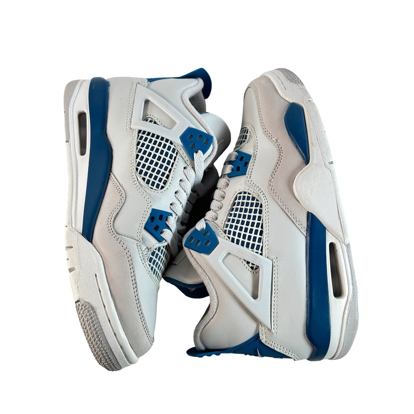 HF4281 141 Jordan 4 Retro Military Blue (2024) (GS) [USED] - 5 Y (Used) (No Box)