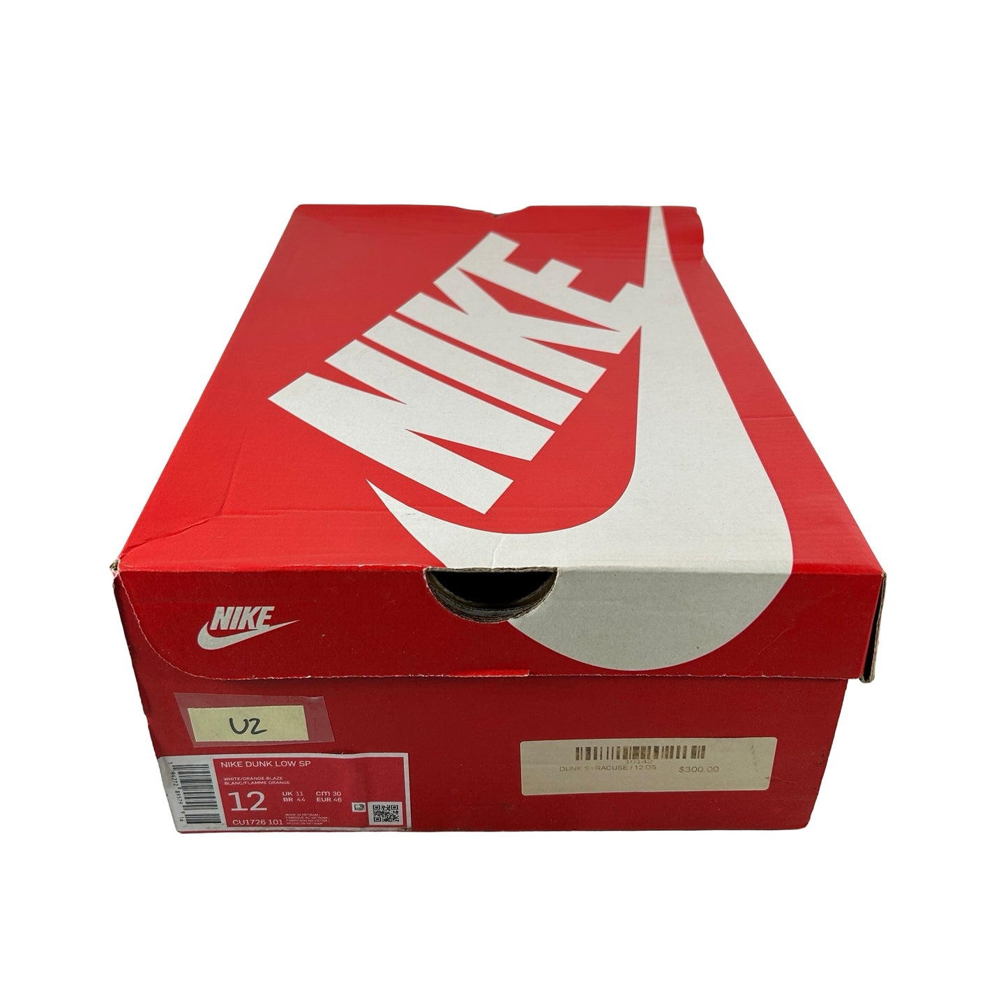 CU1726 101 Nike Dunk Low SP Syracuse [USED] - 12 M (Used2)