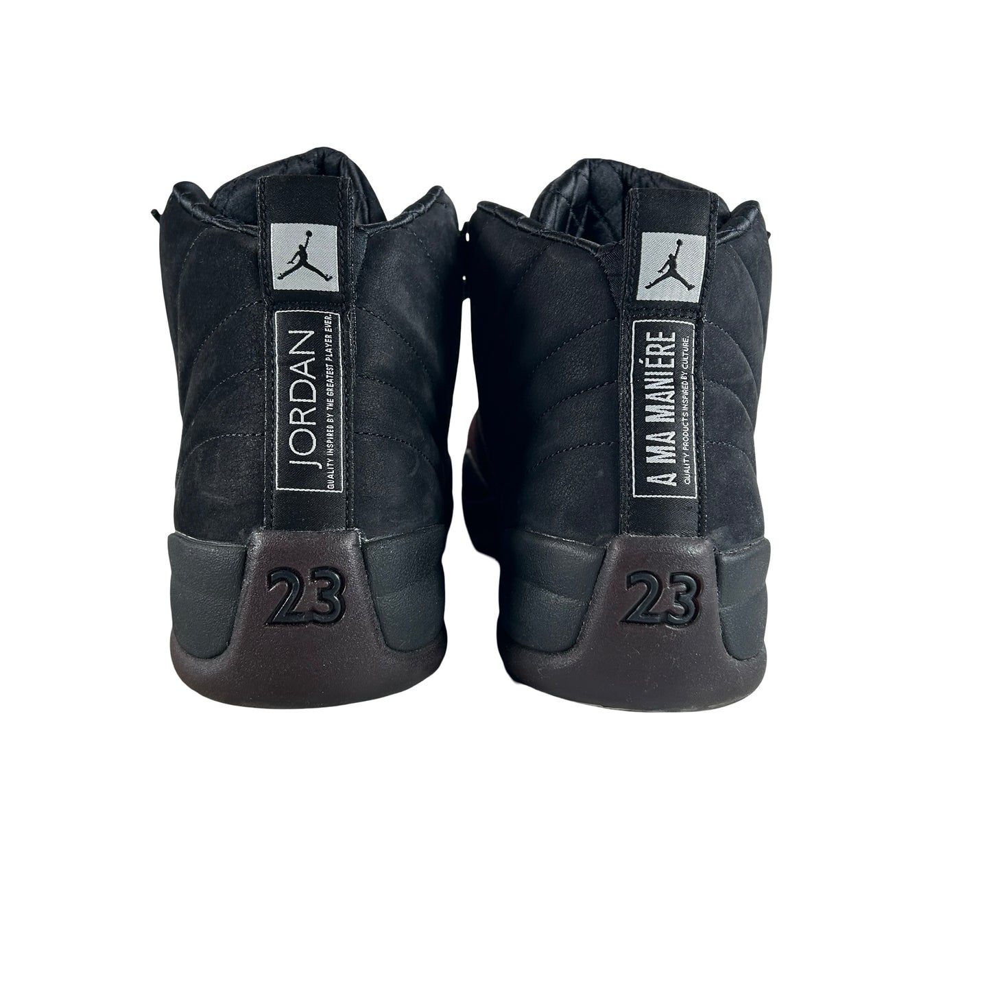 DV6989 001 Jordan 12 Retro SP A Ma Maniére Black (Women's) [USED] - 13 W (Used6)